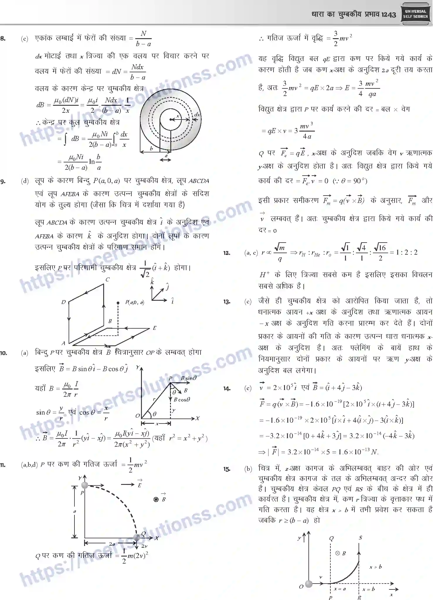 NCERT-Notes-Class-12-Physics-धारा-का-चुम्बकीय-प्रभाव-1060-page-60