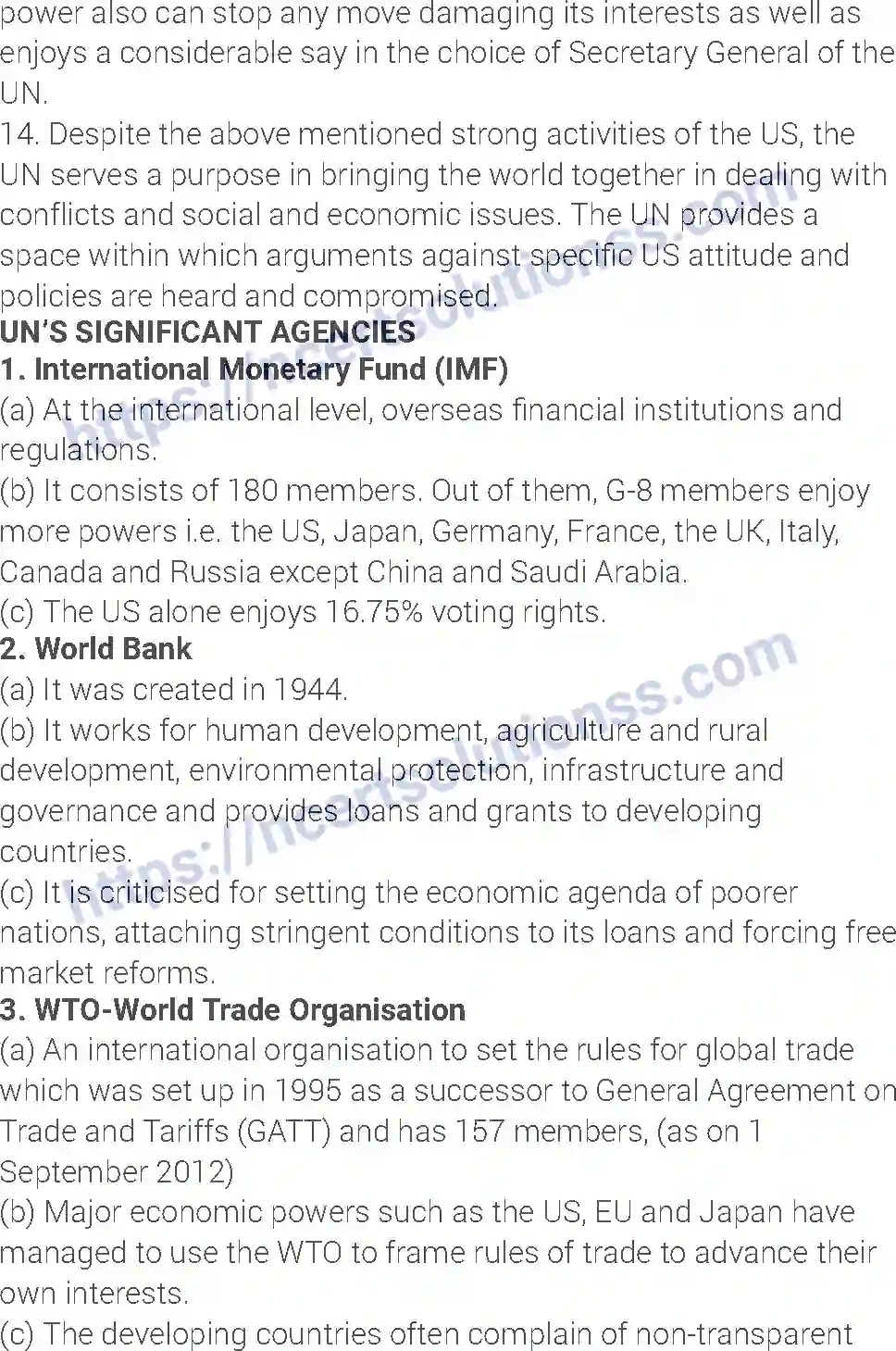 NCERT-Notes-Class-12-Political-Science-International-Organisations-192-page-3