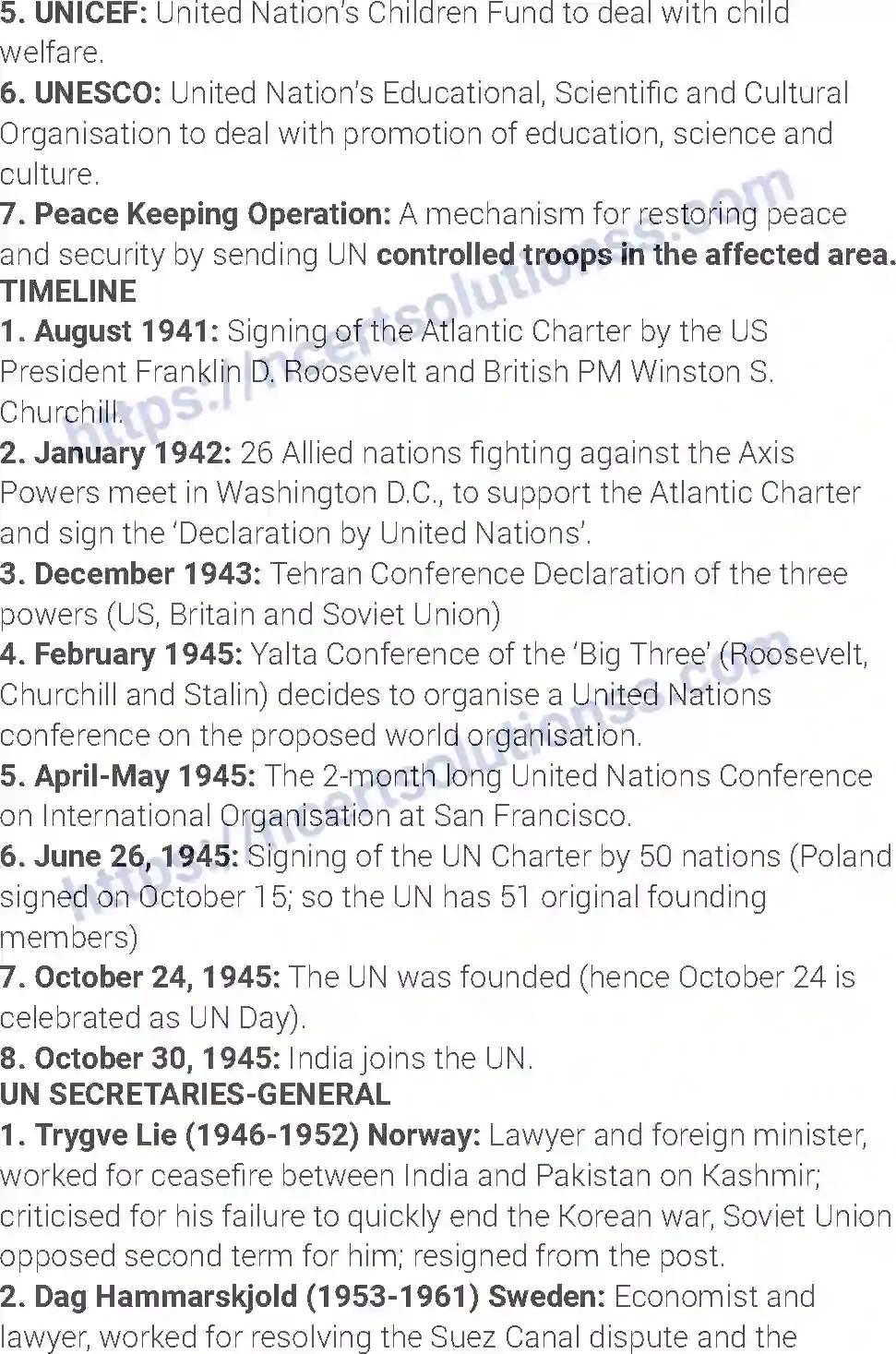 NCERT-Notes-Class-12-Political-Science-International-Organisations-192-page-5