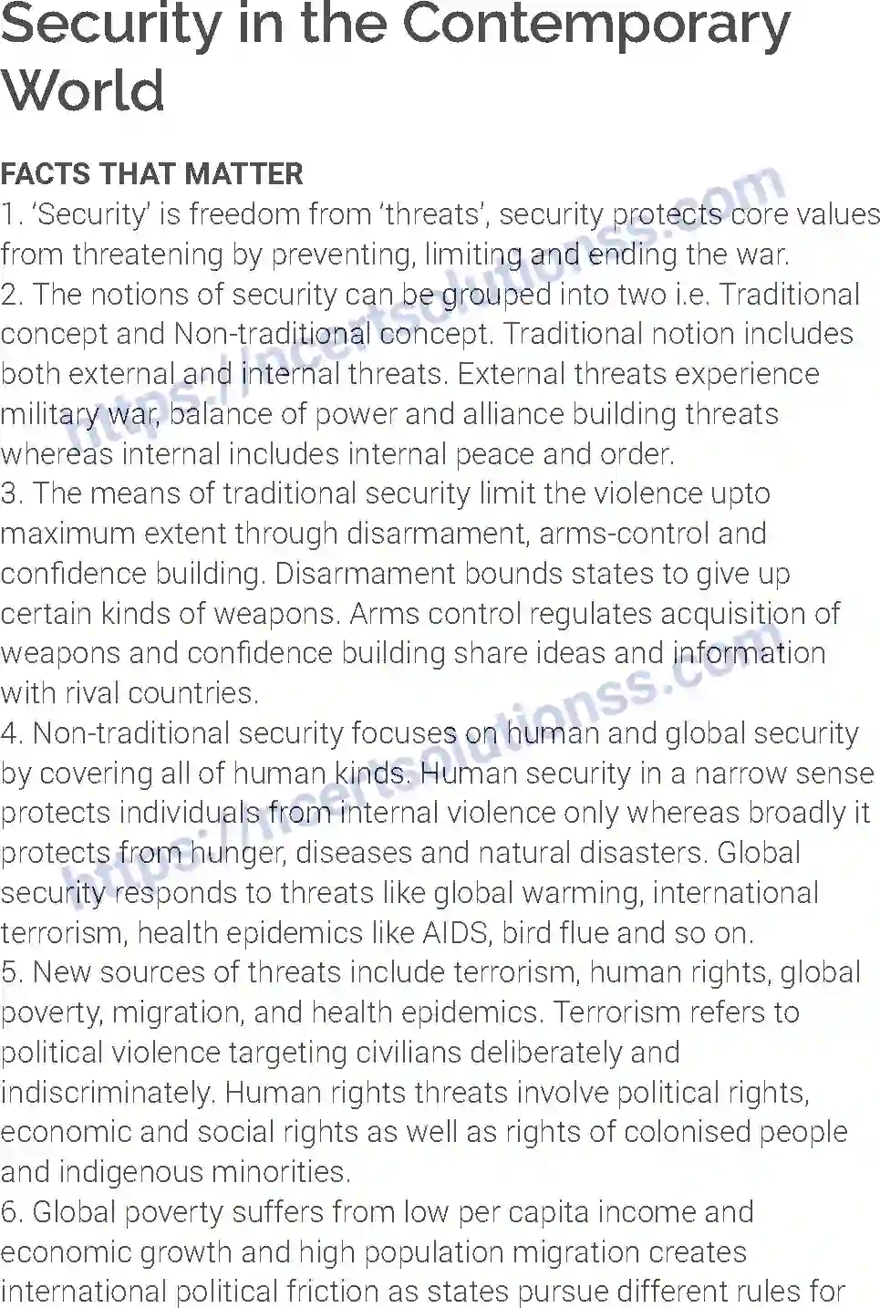 NCERT-Notes-Class-12-Political-Science-Security-in-the-Contemporary-World-193-page-1