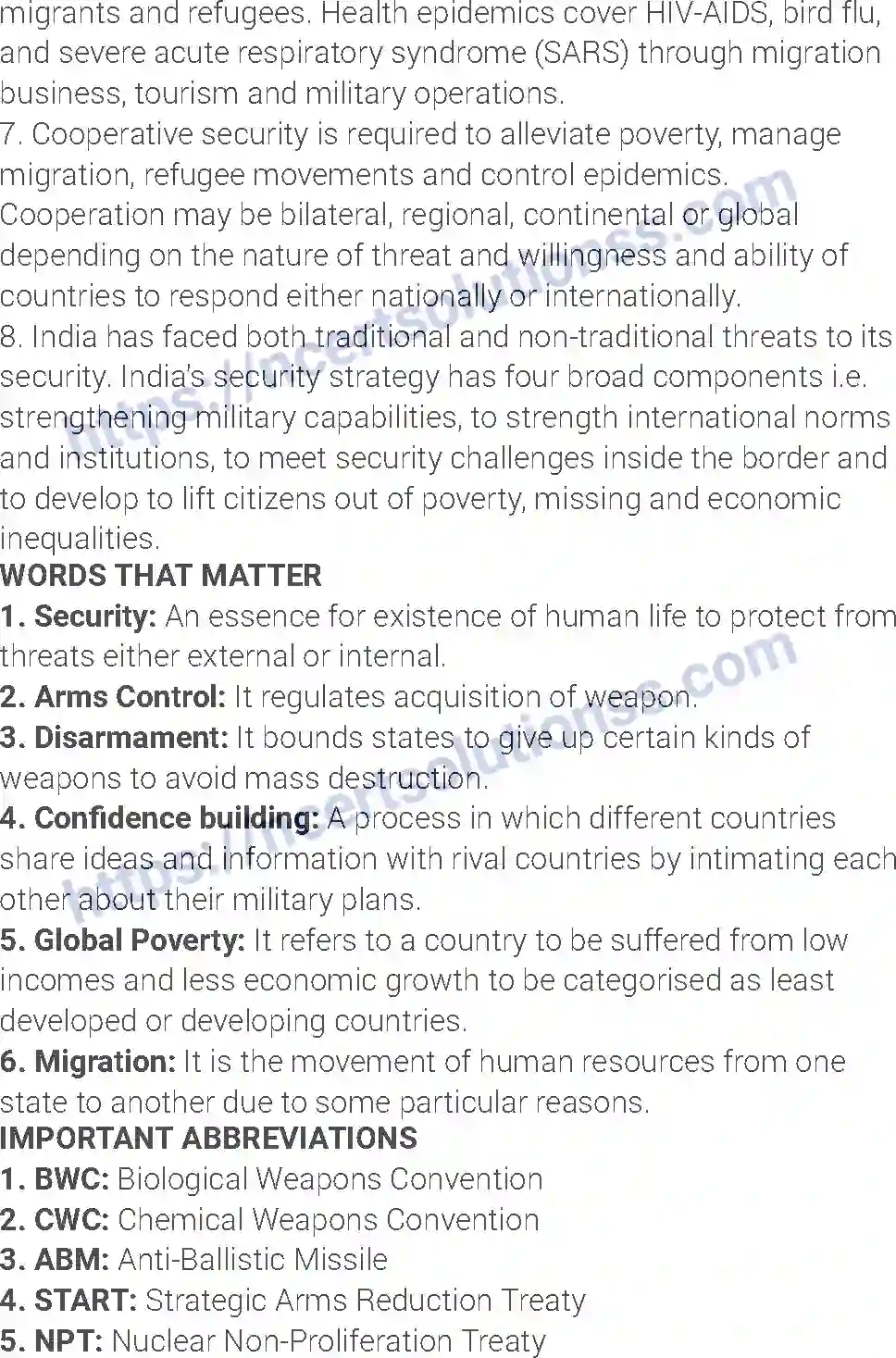 NCERT-Notes-Class-12-Political-Science-Security-in-the-Contemporary-World-193-page-2