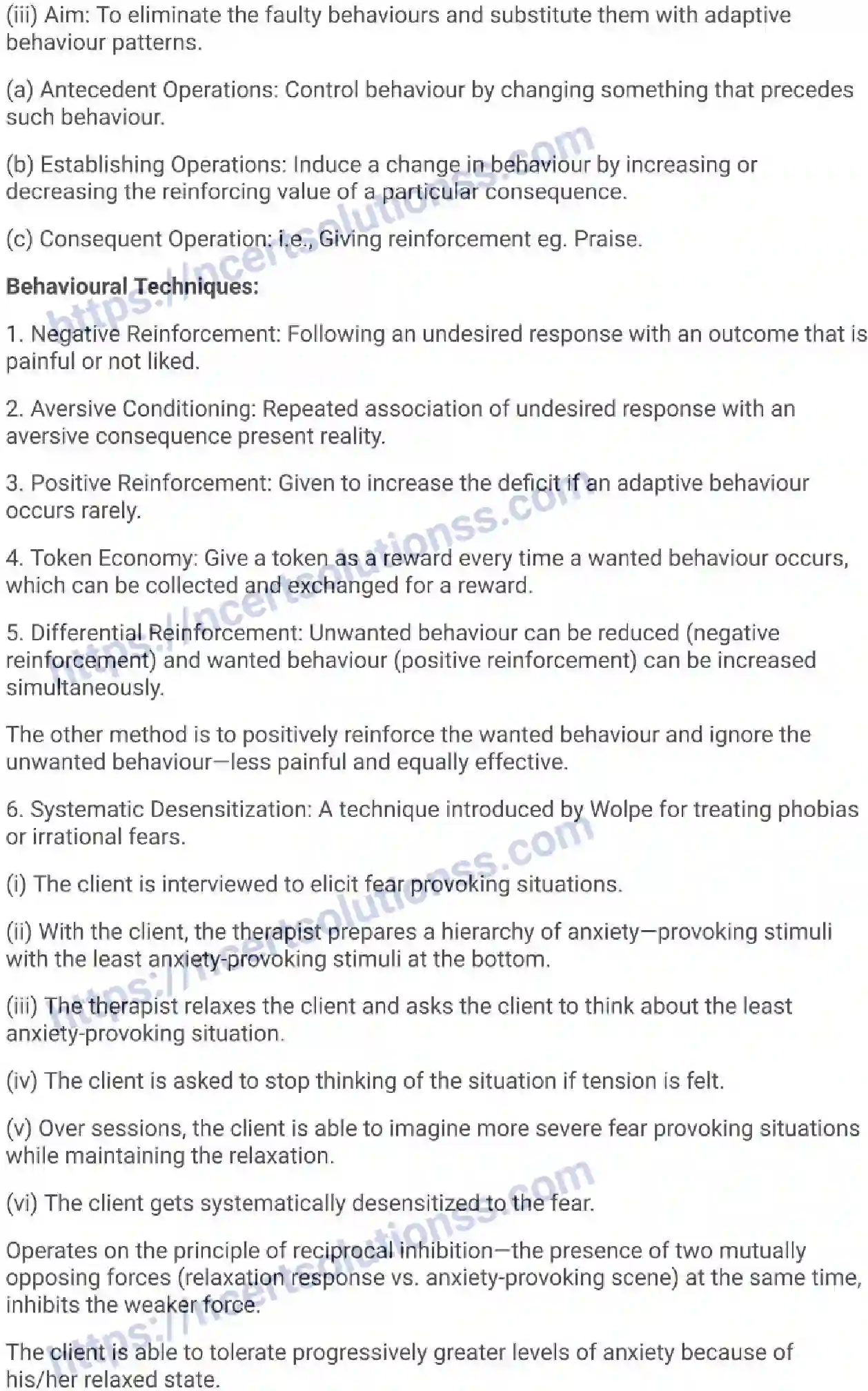NCERT-Notes-Class-12-Psychology-Therapeutic-Approaches-And-Counselling-220-page-5