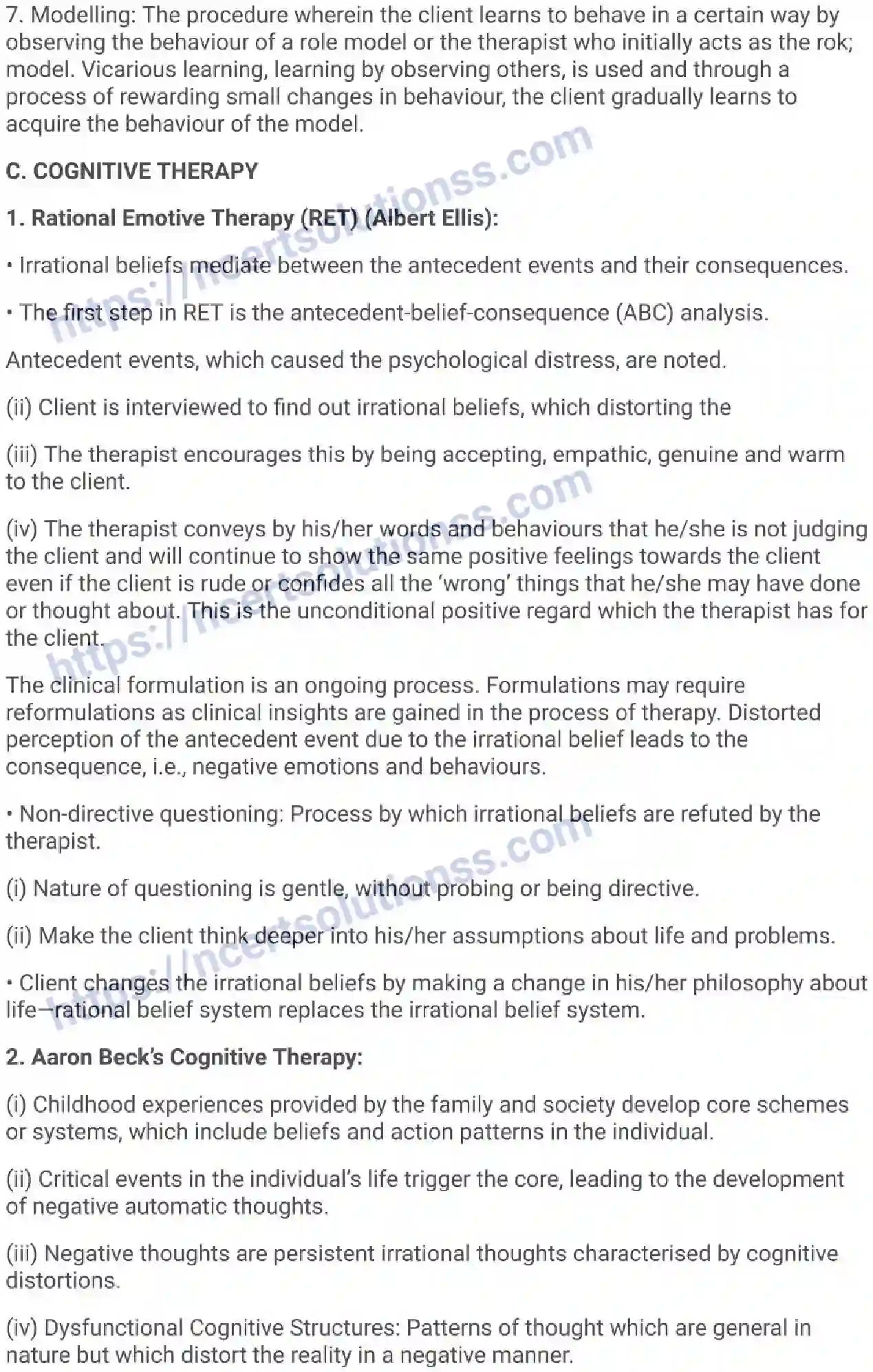 NCERT-Notes-Class-12-Psychology-Therapeutic-Approaches-And-Counselling-220-page-6