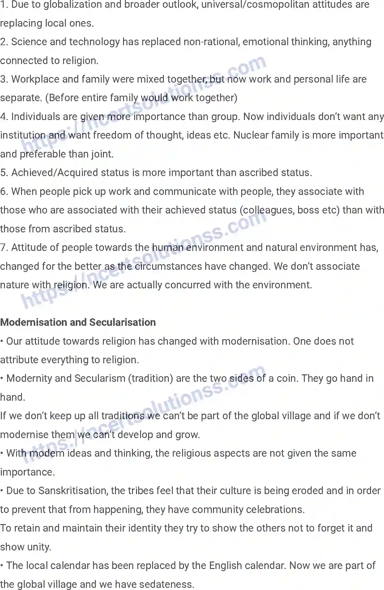 NCERT-Notes-Class-12-Sociology-Cultural-Change-209-page-4