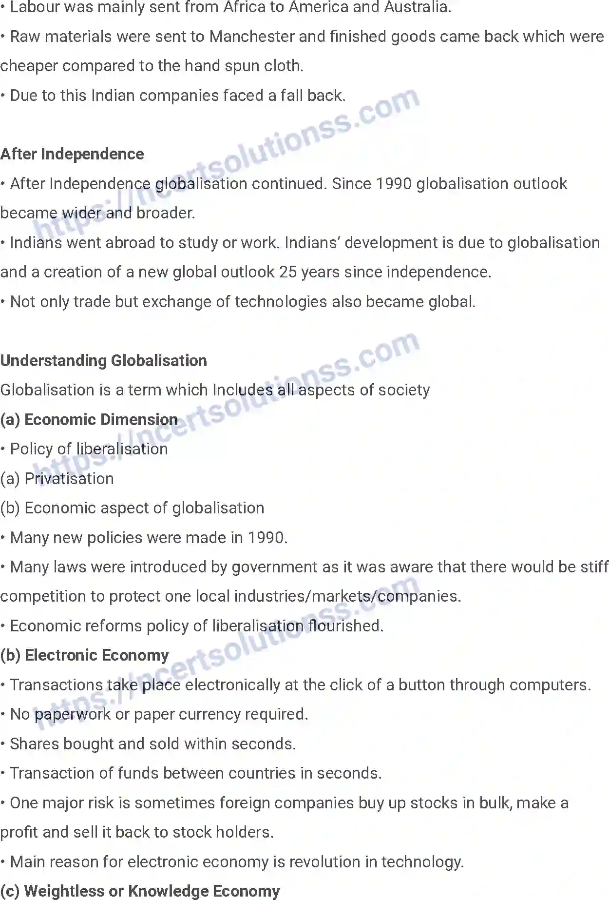 NCERT-Notes-Class-12-Sociology-Globalisation-and-Social-Change-213-page-3
