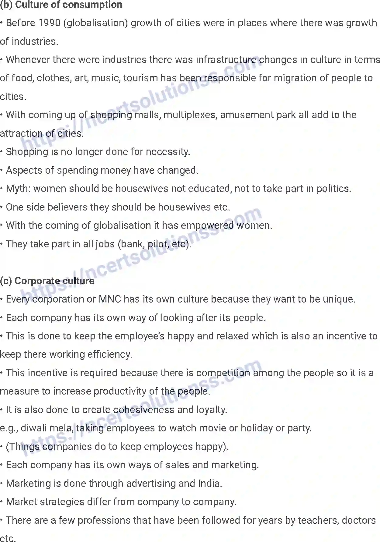 NCERT-Notes-Class-12-Sociology-Globalisation-and-Social-Change-213-page-6