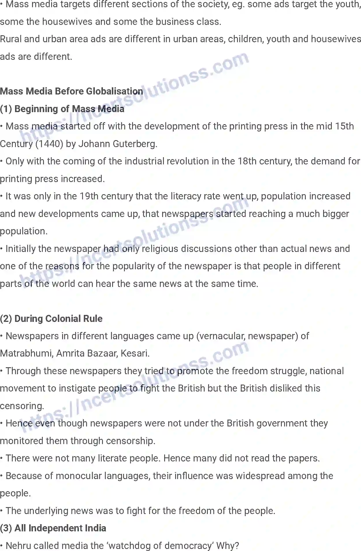 NCERT-Notes-Class-12-Sociology-Mass-Media-and-Communications-214-page-2