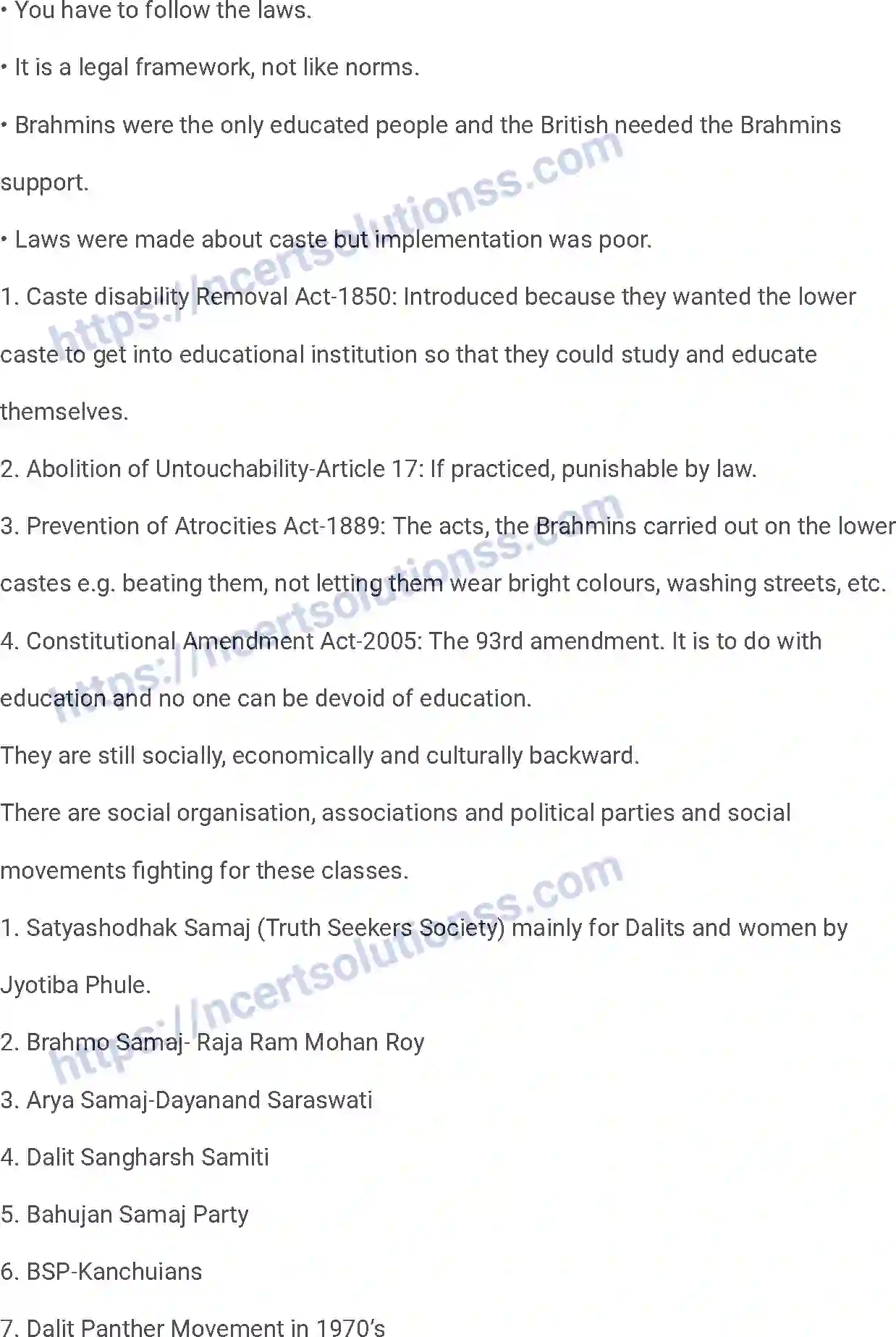 NCERT-Notes-Class-12-Sociology-Patterns-of-Social-Inequality-and-Exclusion-207-page-7