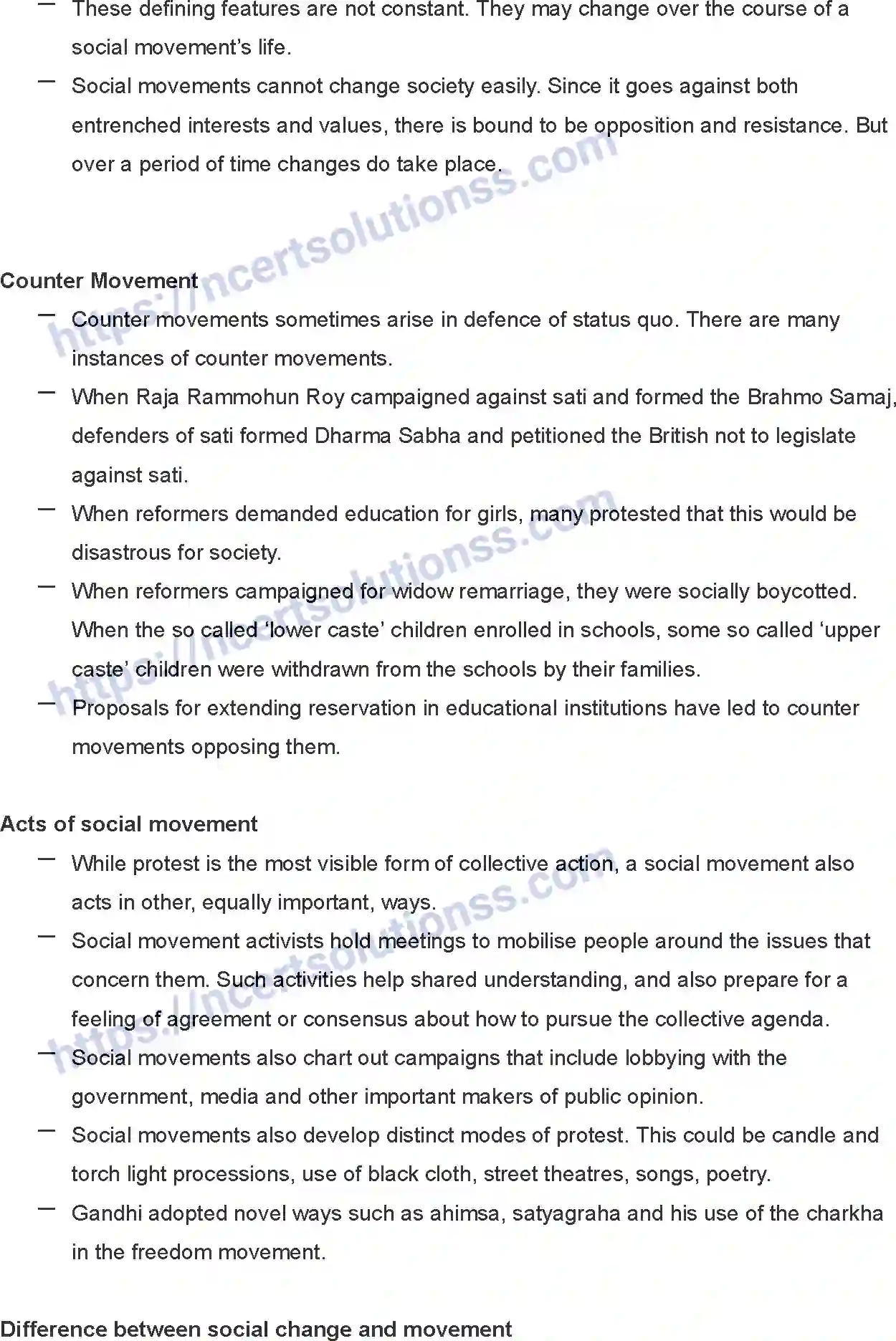 NCERT-Notes-Class-12-Sociology-Social-Movements-215-page-2