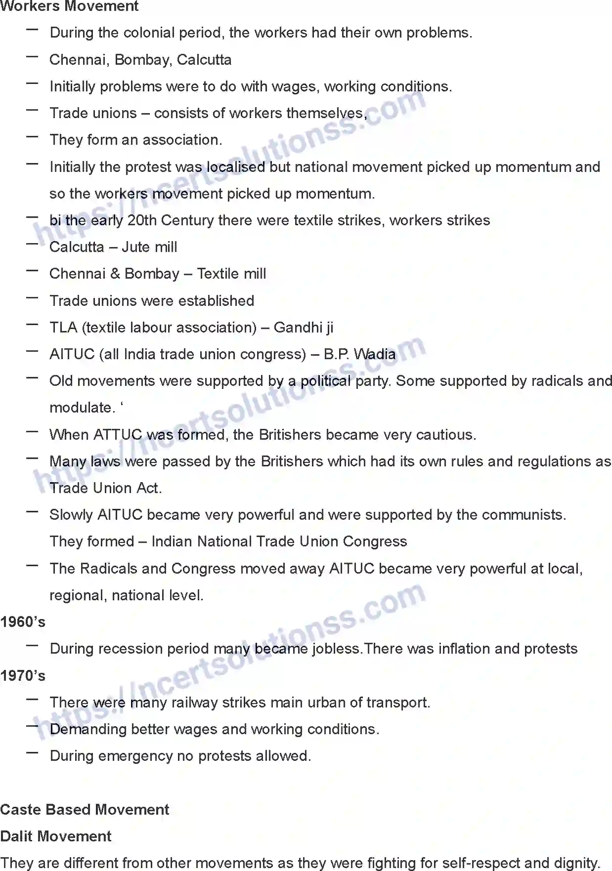 NCERT-Notes-Class-12-Sociology-Social-Movements-215-page-7
