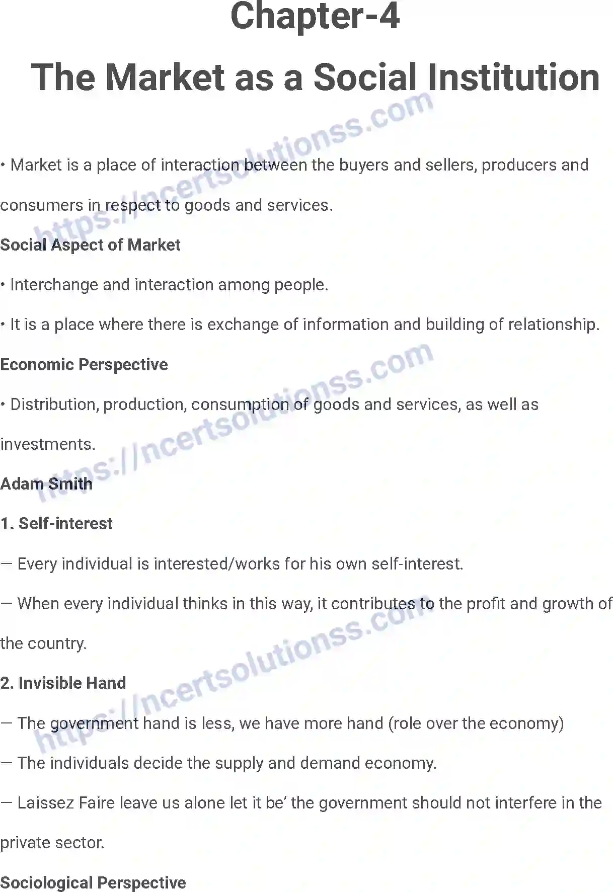 NCERT-Notes-Class-12-Sociology-The-Market-as-a-Social-Institution-206-page-1