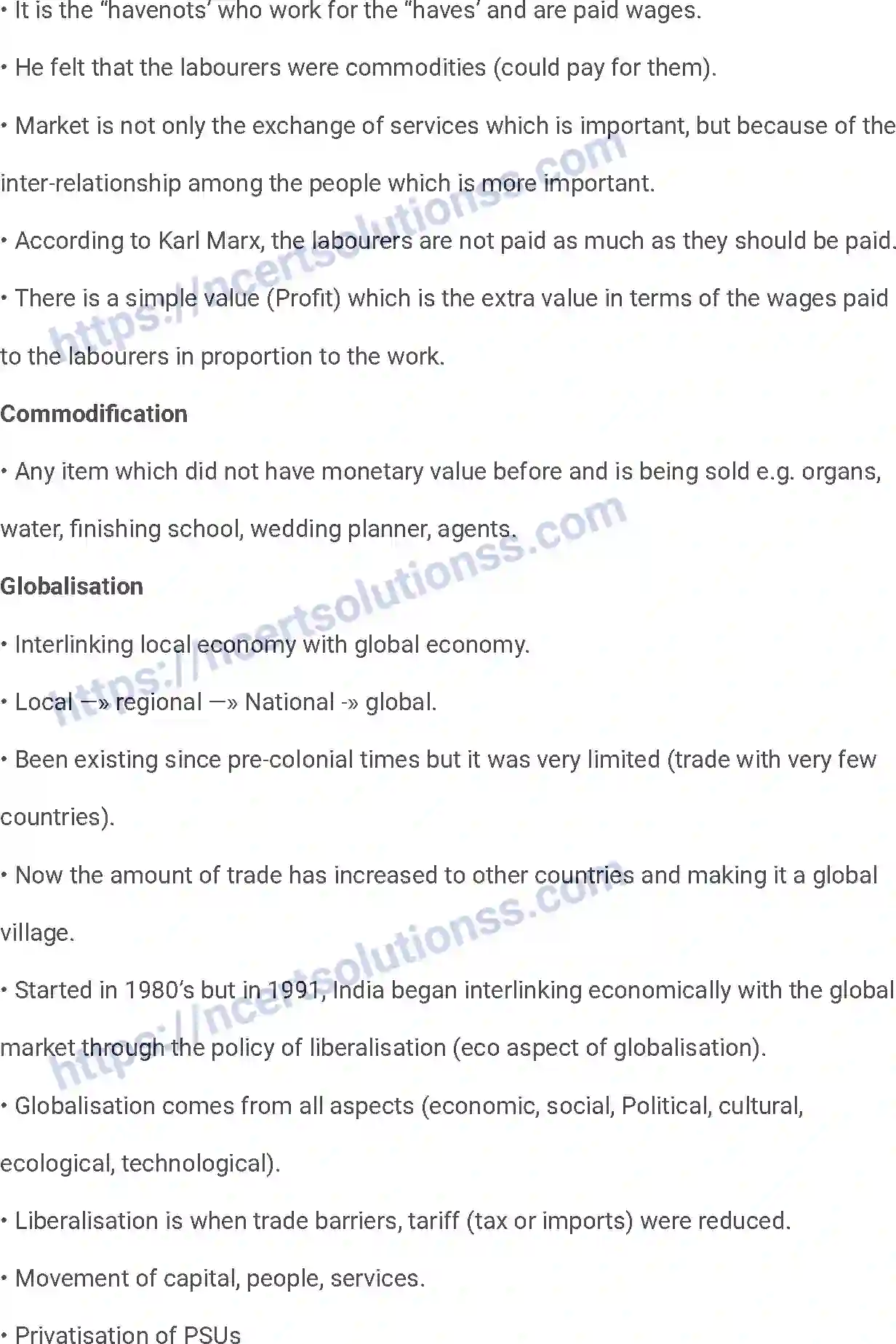 NCERT-Notes-Class-12-Sociology-The-Market-as-a-Social-Institution-206-page-6