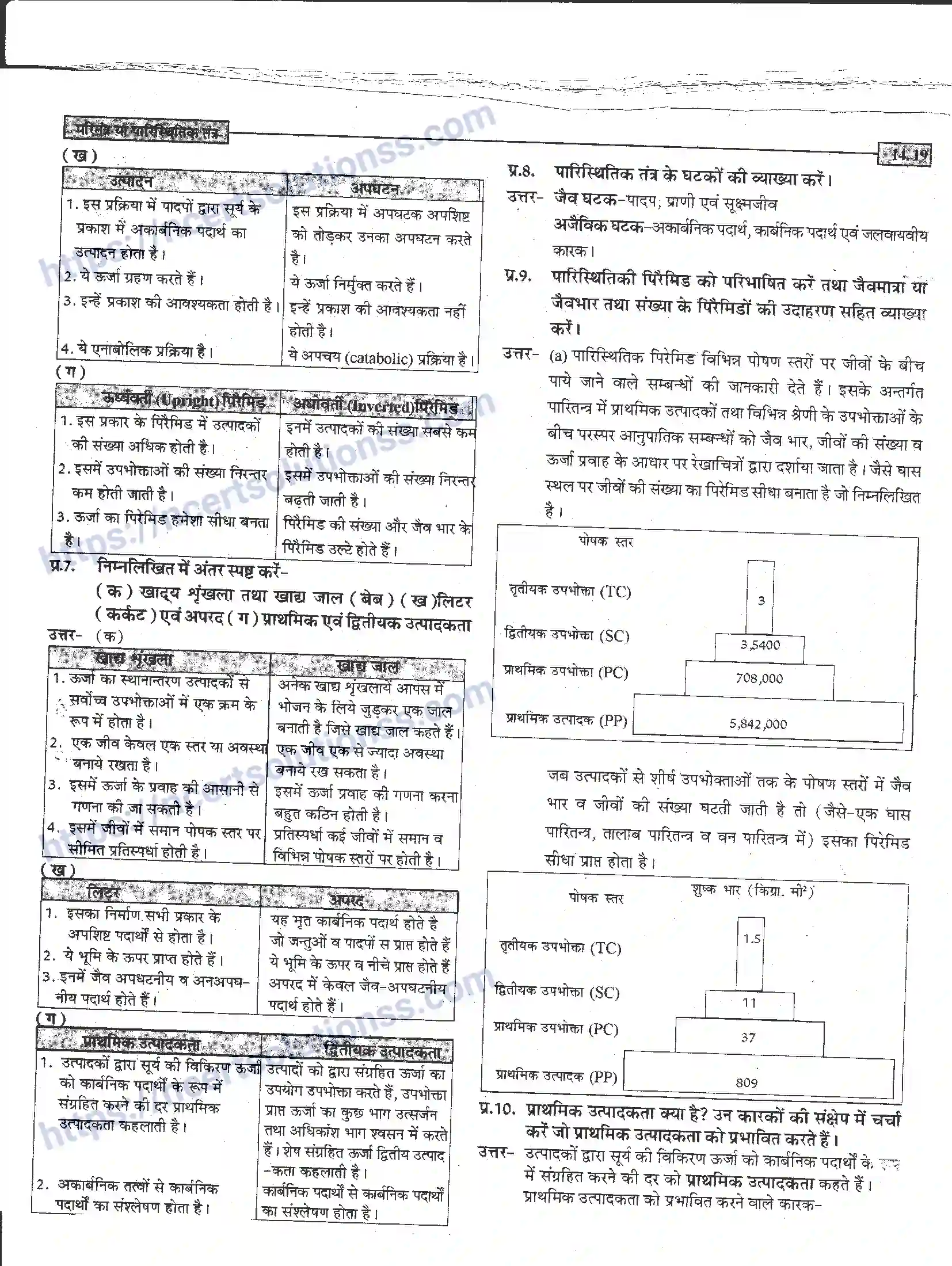 NCERT-Notes-Class-12-जीवand-विज्ञान-पारितंत्र-या-पारिस्थितिक-तंत्र-952-page-19
