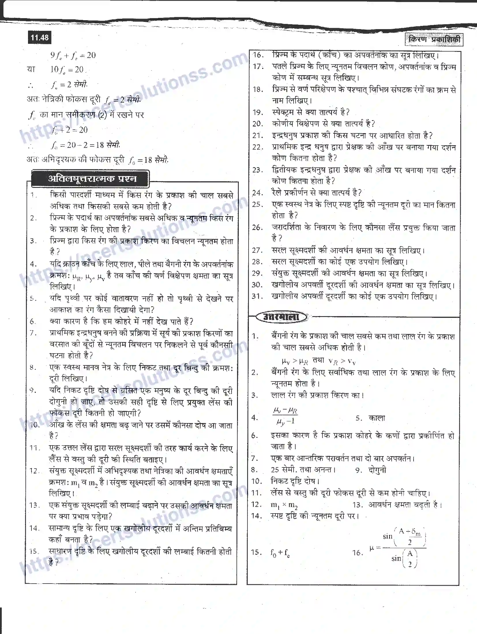 NCERT-Notes-Class-12-भौतिक-विज्ञान-किरण-प्रकाशिकी-983-page-48