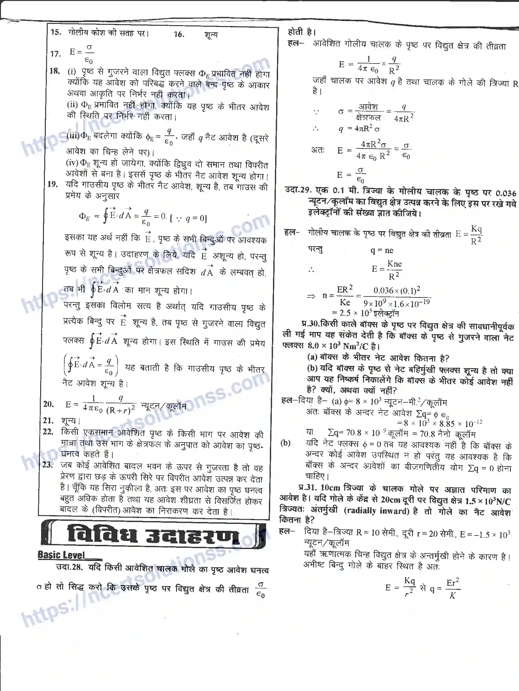NCERT-Notes-Class-12-भौतिक-विज्ञान-गाउस-का-नियम-एवं-इसके-अनुप्रयोग-974-page-22