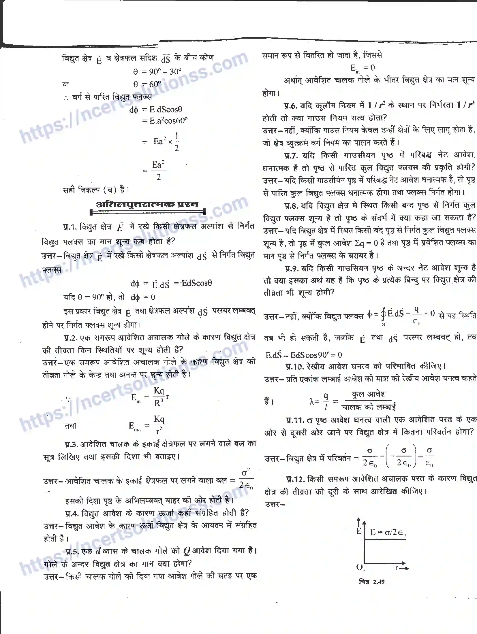 NCERT-Notes-Class-12-भौतिक-विज्ञान-गाउस-का-नियम-एवं-इसके-अनुप्रयोग-974-page-27