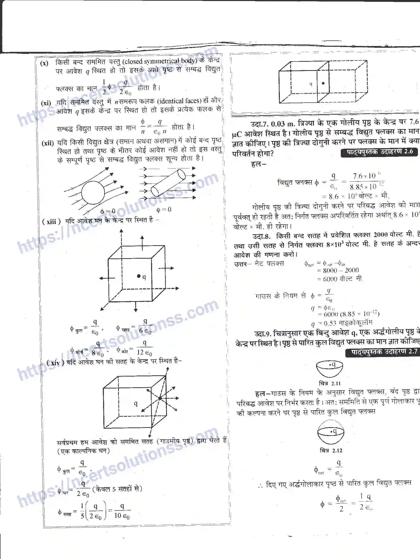 NCERT-Notes-Class-12-भौतिक-विज्ञान-गाउस-का-नियम-एवं-इसके-अनुप्रयोग-974-page-7