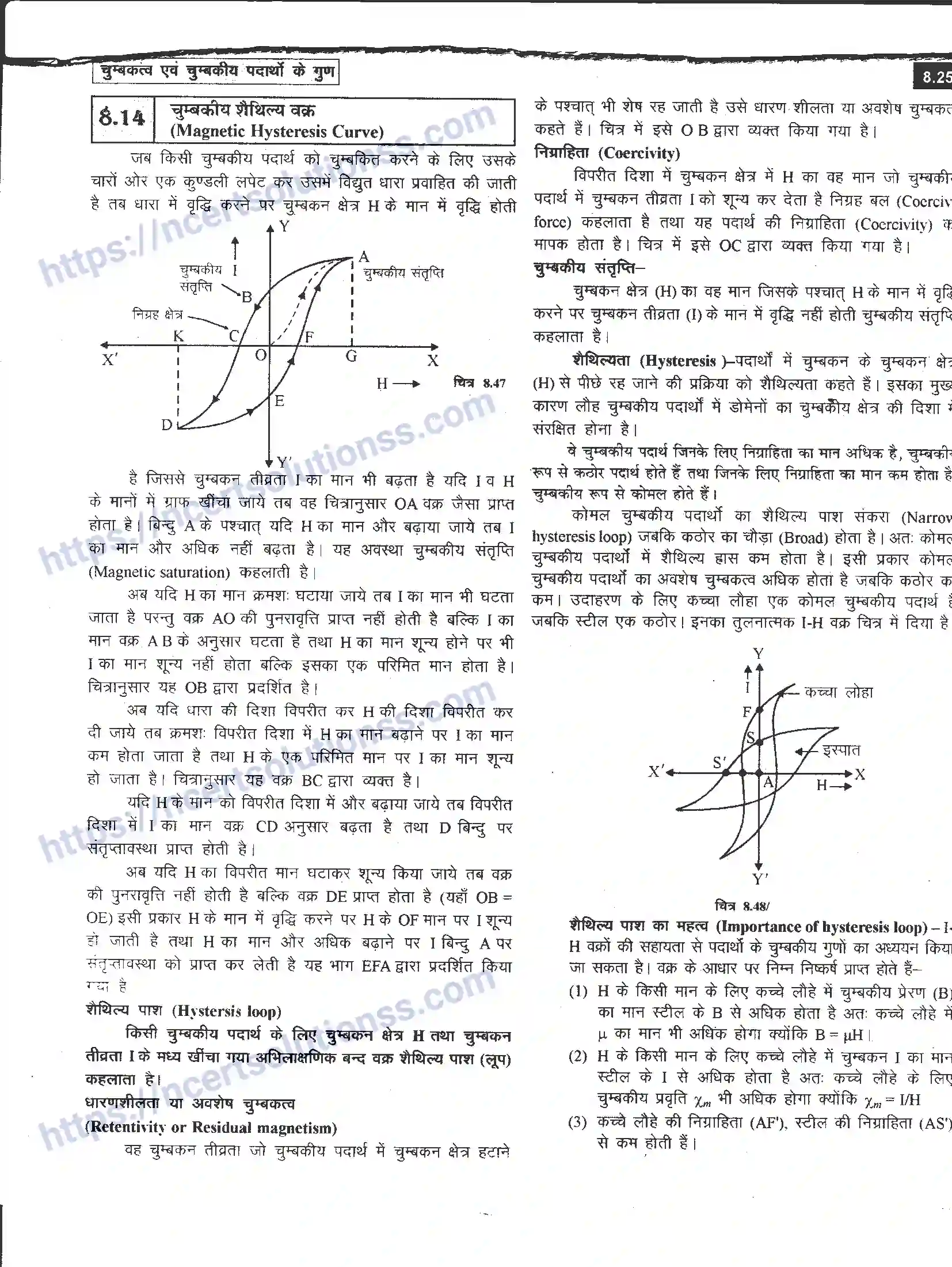 NCERT-Notes-Class-12-भौतिक-विज्ञान-चुम्बकत्व-एवं-चुम्बकीय-पदार्थों-के-गुण-980-page-25
