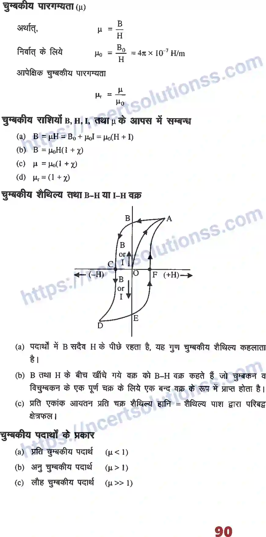 NCERT-Notes-Class-12-भौतिक-विज्ञान-फार्मूला-चुम्बकत्व-1015-page-2