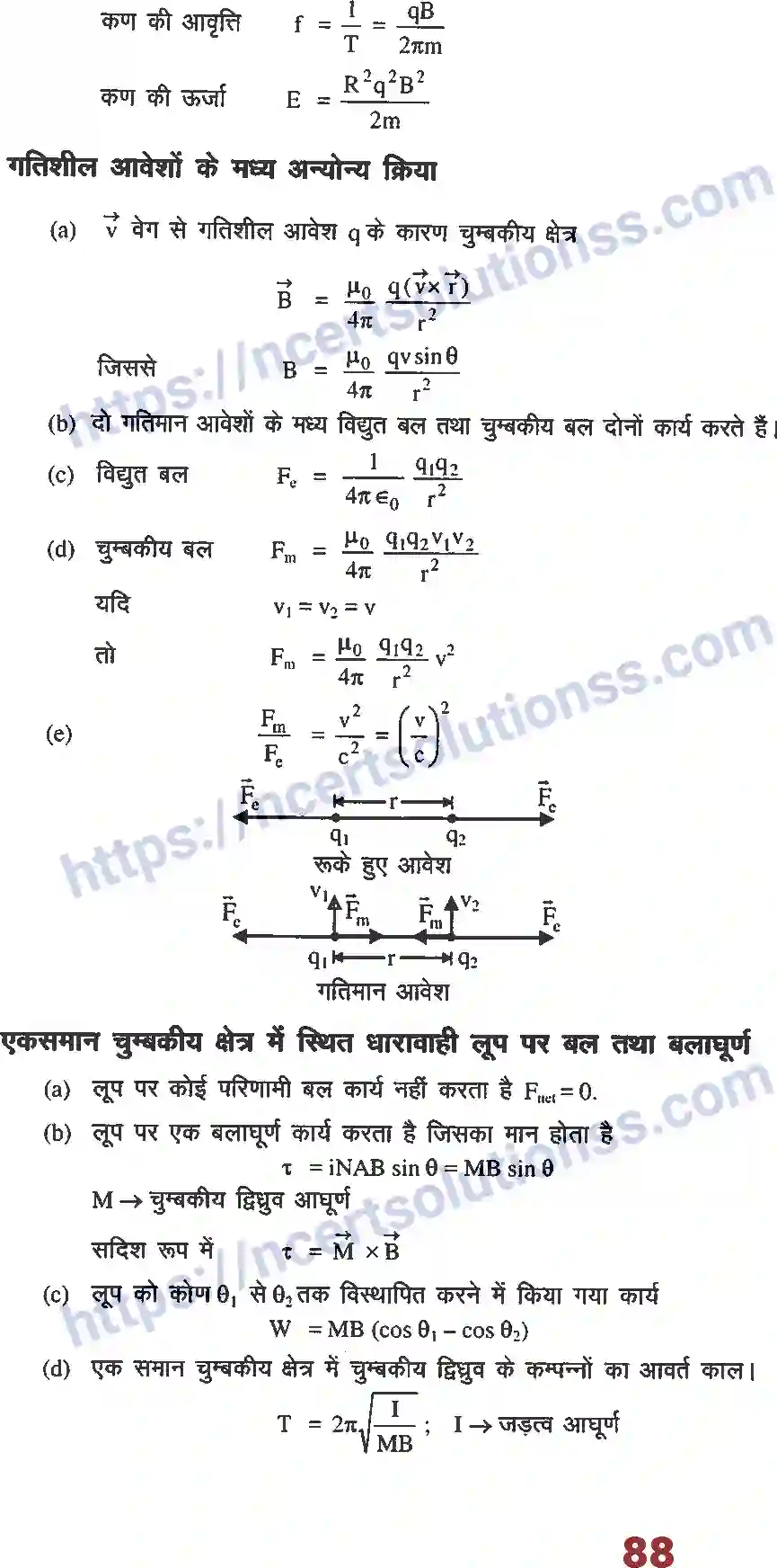NCERT-Notes-Class-12-भौतिक-विज्ञान-फार्मूला-धारा-का-चुम्बकीय-प्रभाव-1014-page-5