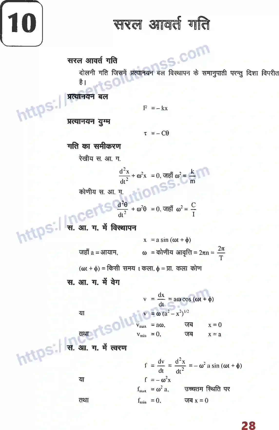 NCERT-Notes-Class-12-भौतिक-विज्ञान-फार्मूला-सरल-आवर्त-गति-1000-page-1