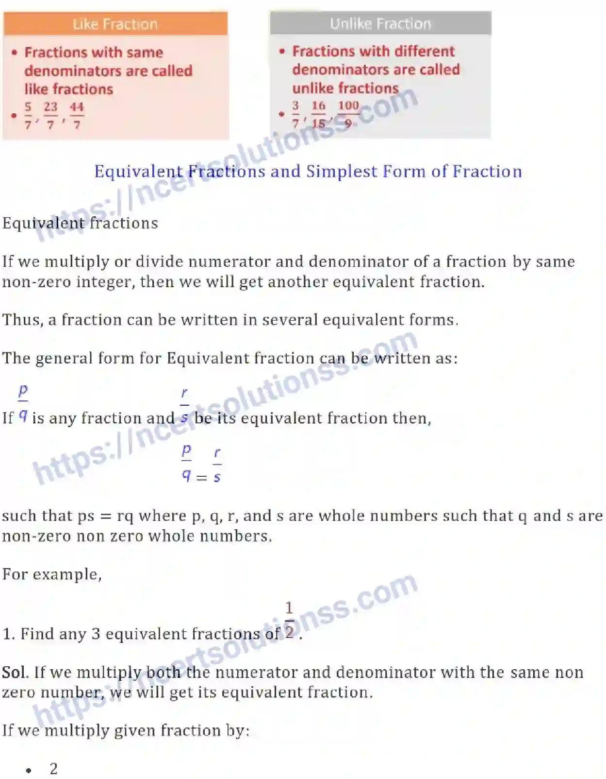 NCERT-Notes-Class-6-Maths-Fractions-738-page-6