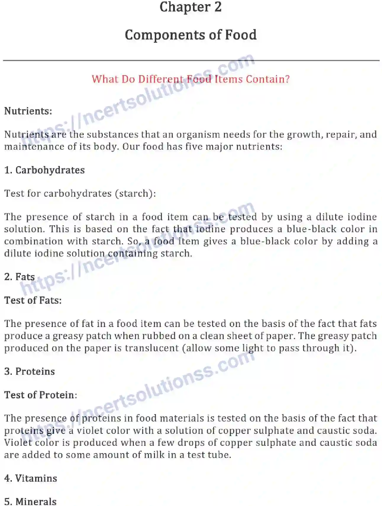 NCERT-Notes-Class-6-Science-Ch-02-Components-of-Food-747-page-1