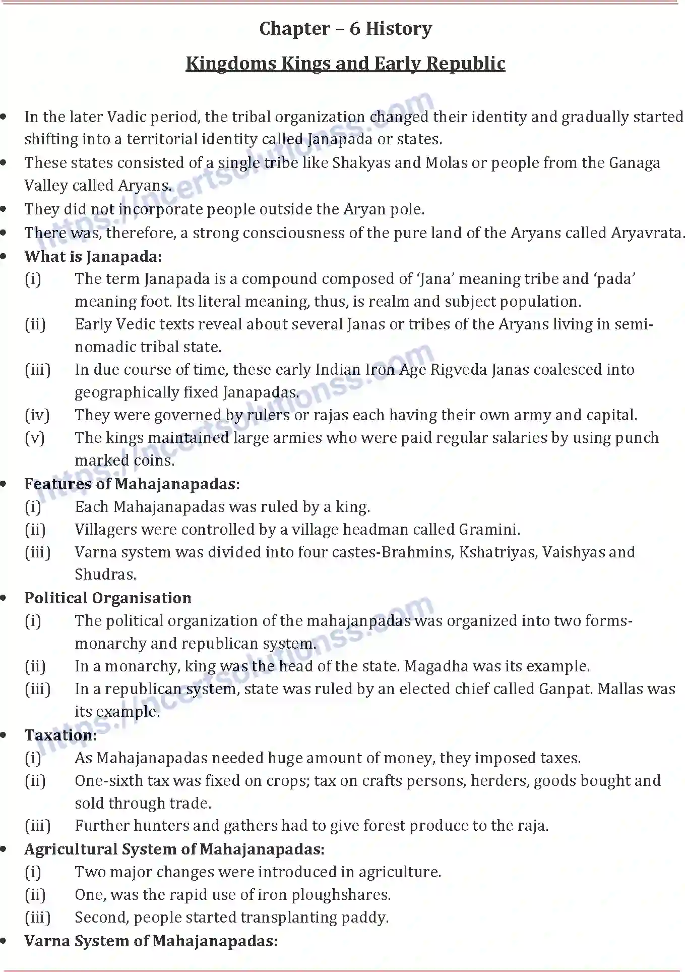 NCERT-Notes-Class-6-Social-Science-Kingdoms-Kings-and-an-Early-Republic-775-page-1