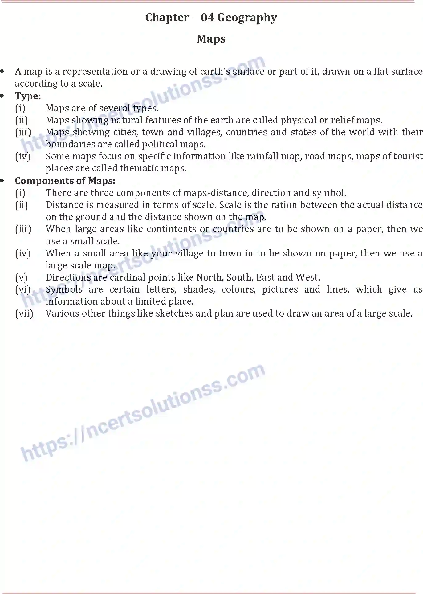 NCERT-Notes-Class-6-Social-Science-Maps-765-page-1