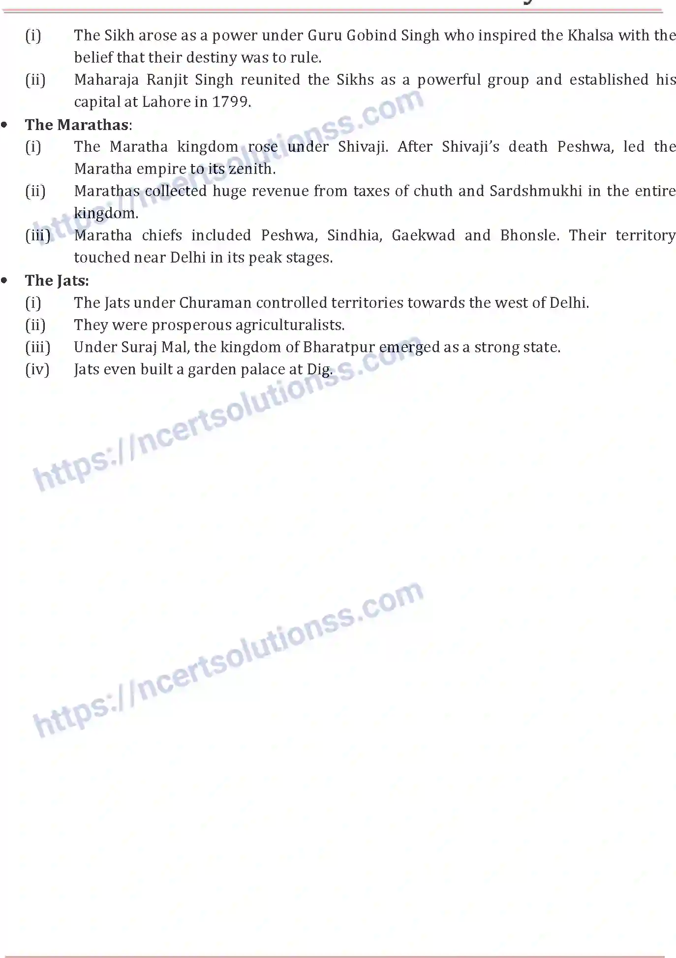 NCERT-Notes-Class-7-Social-Science-Eighteenth-Century-Political-Formation-721-page-2