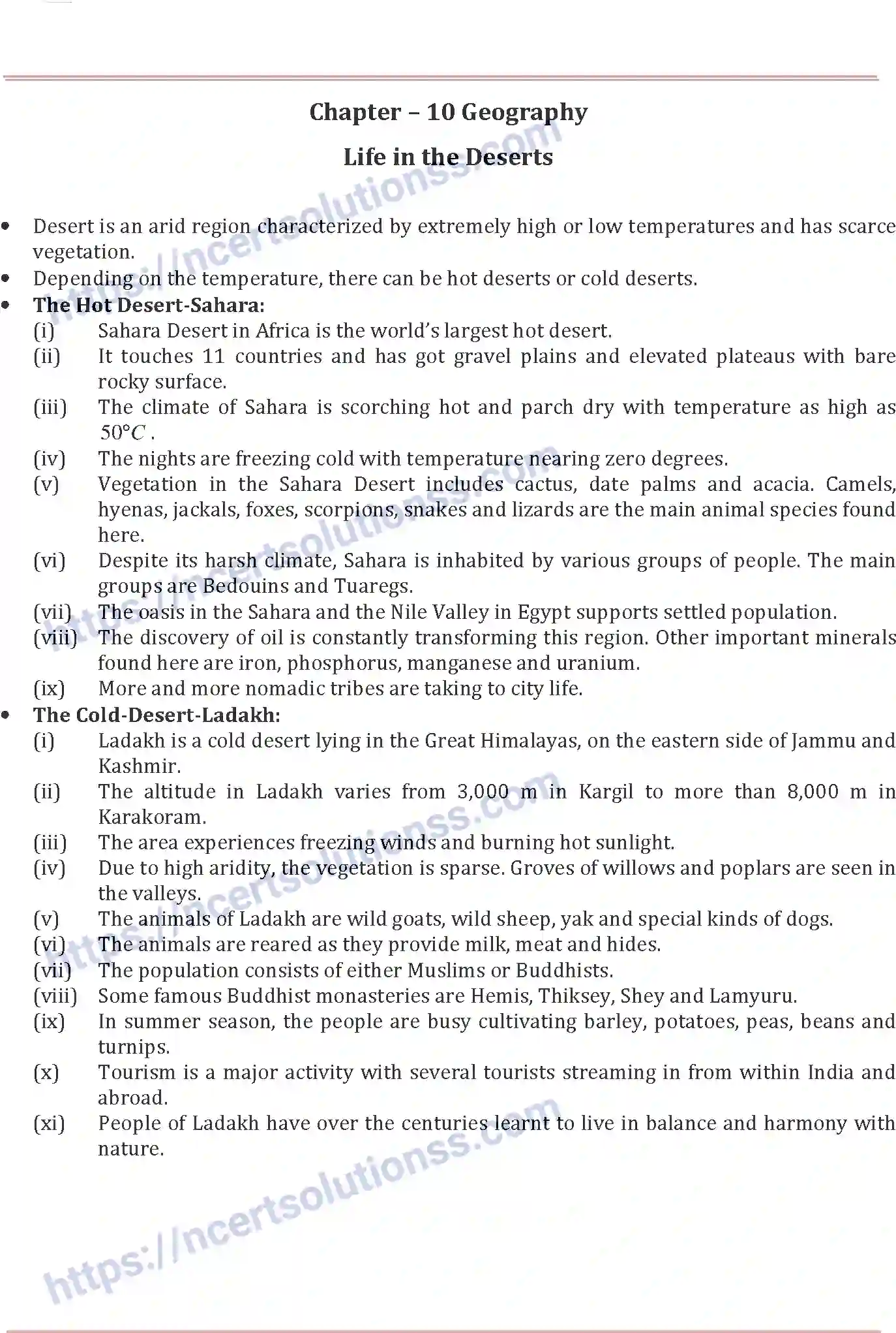 NCERT-Notes-Class-7-Social-Science-Life-in-the-Deserts-711-page-1
