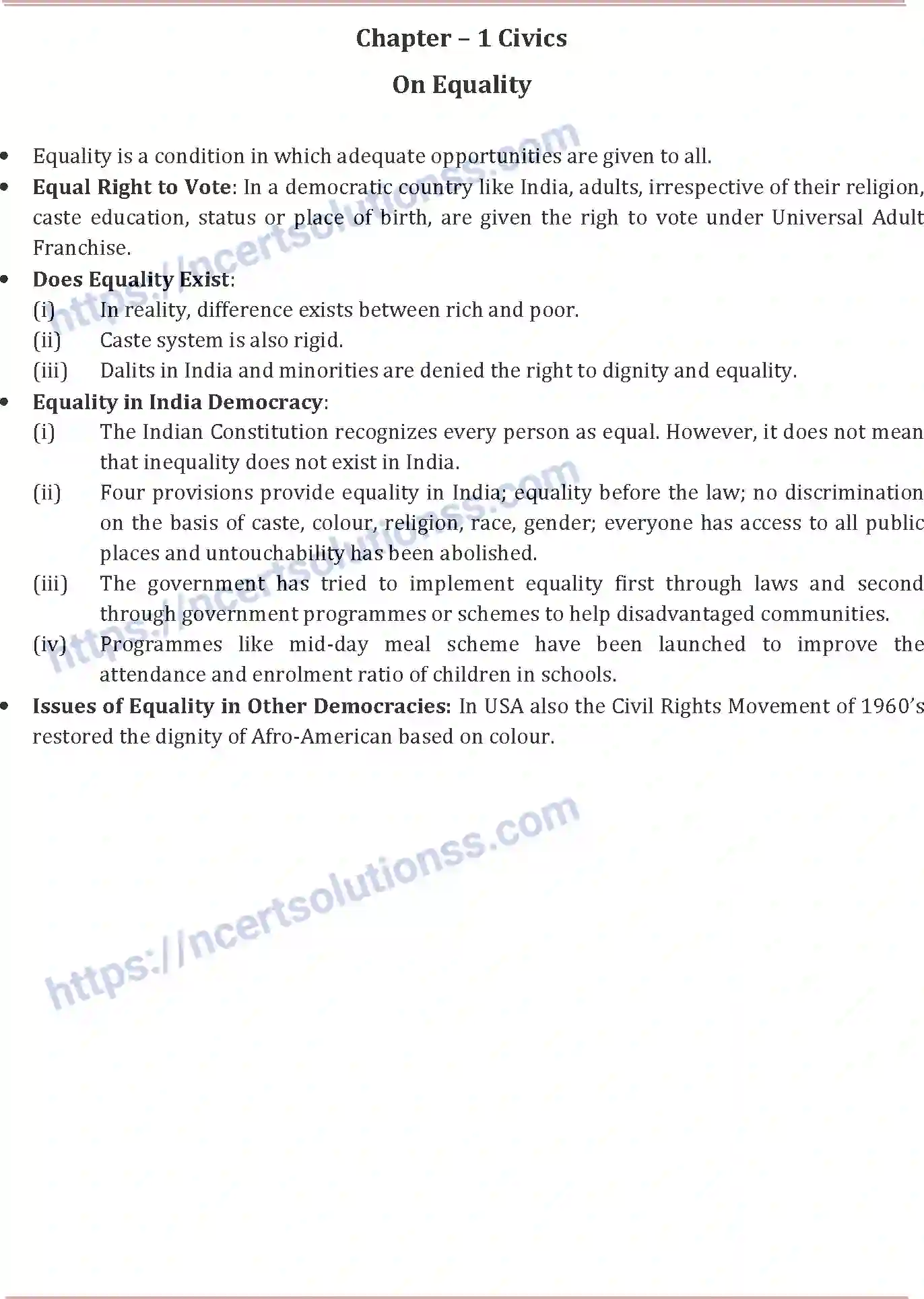 NCERT-Notes-Class-7-Social-Science-On-Equality-722-page-1