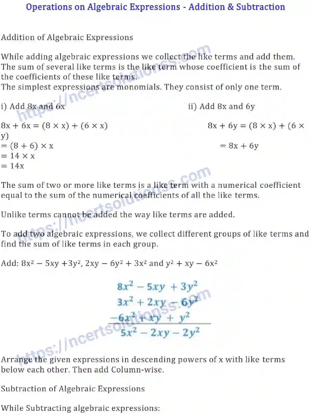 NCERT-Notes-Class-8-Mathematics-Algebraic-Expressions-and-Identities-615-page-5