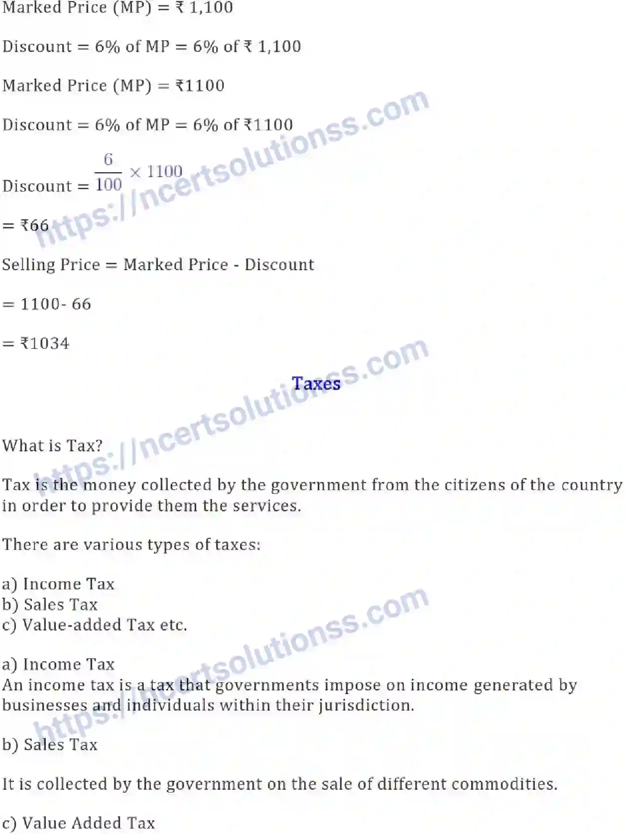 NCERT-Notes-Class-8-Mathematics-Comparing-Quantities-614-page-9