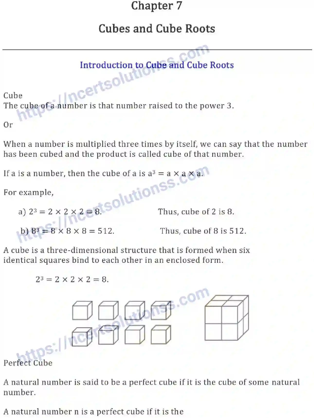 NCERT-Notes-Class-8-Mathematics-Cubes-and-Cube-Roots-613-page-1