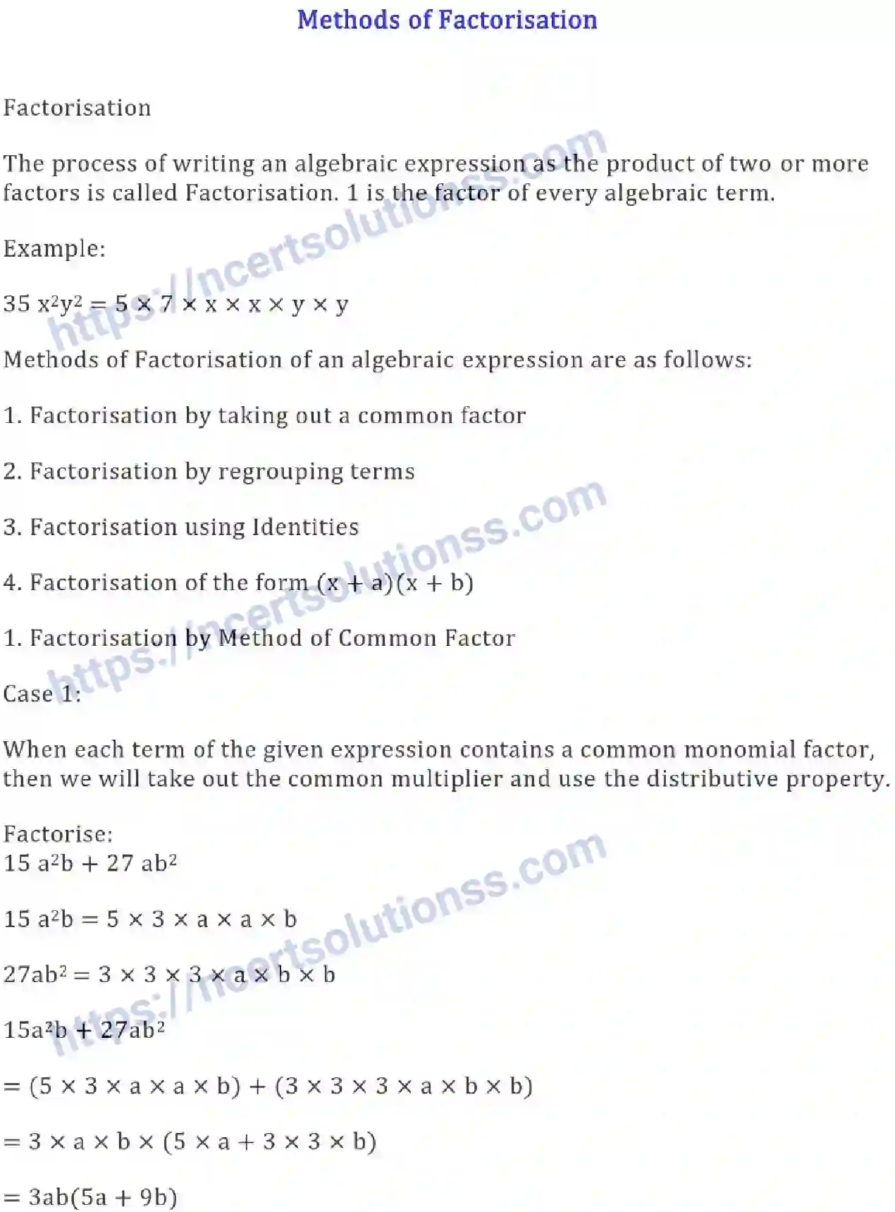 NCERT-Notes-Class-8-Mathematics-Factorisation-620-page-3