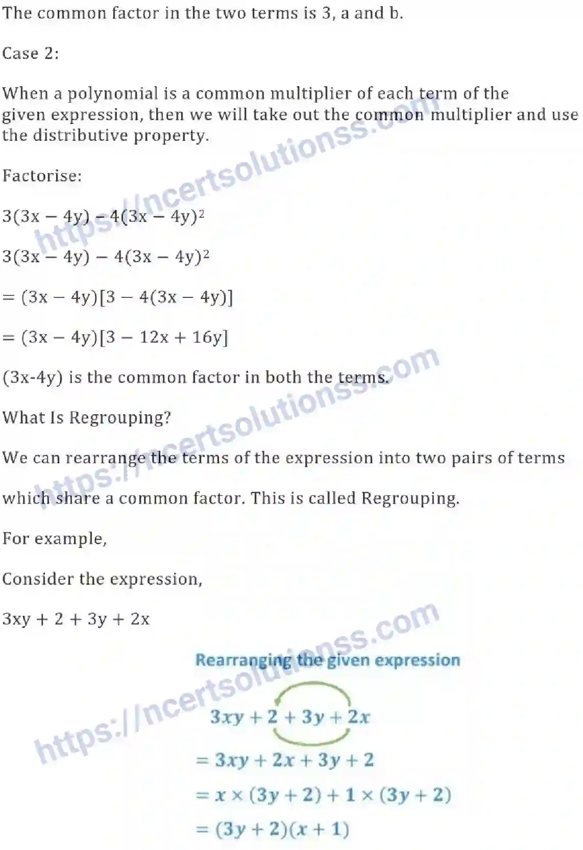 NCERT-Notes-Class-8-Mathematics-Factorisation-620-page-4