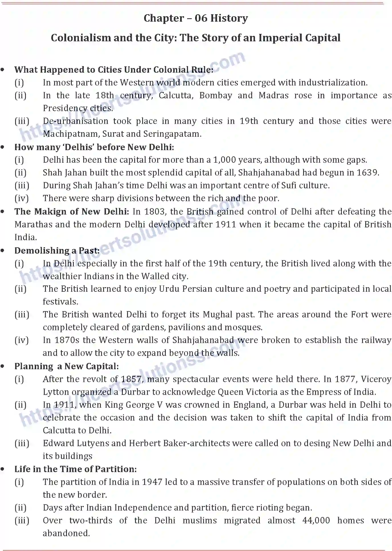 NCERT-Notes-Class-8-Social-Science-Colonialism-and-the-City-652-page-1