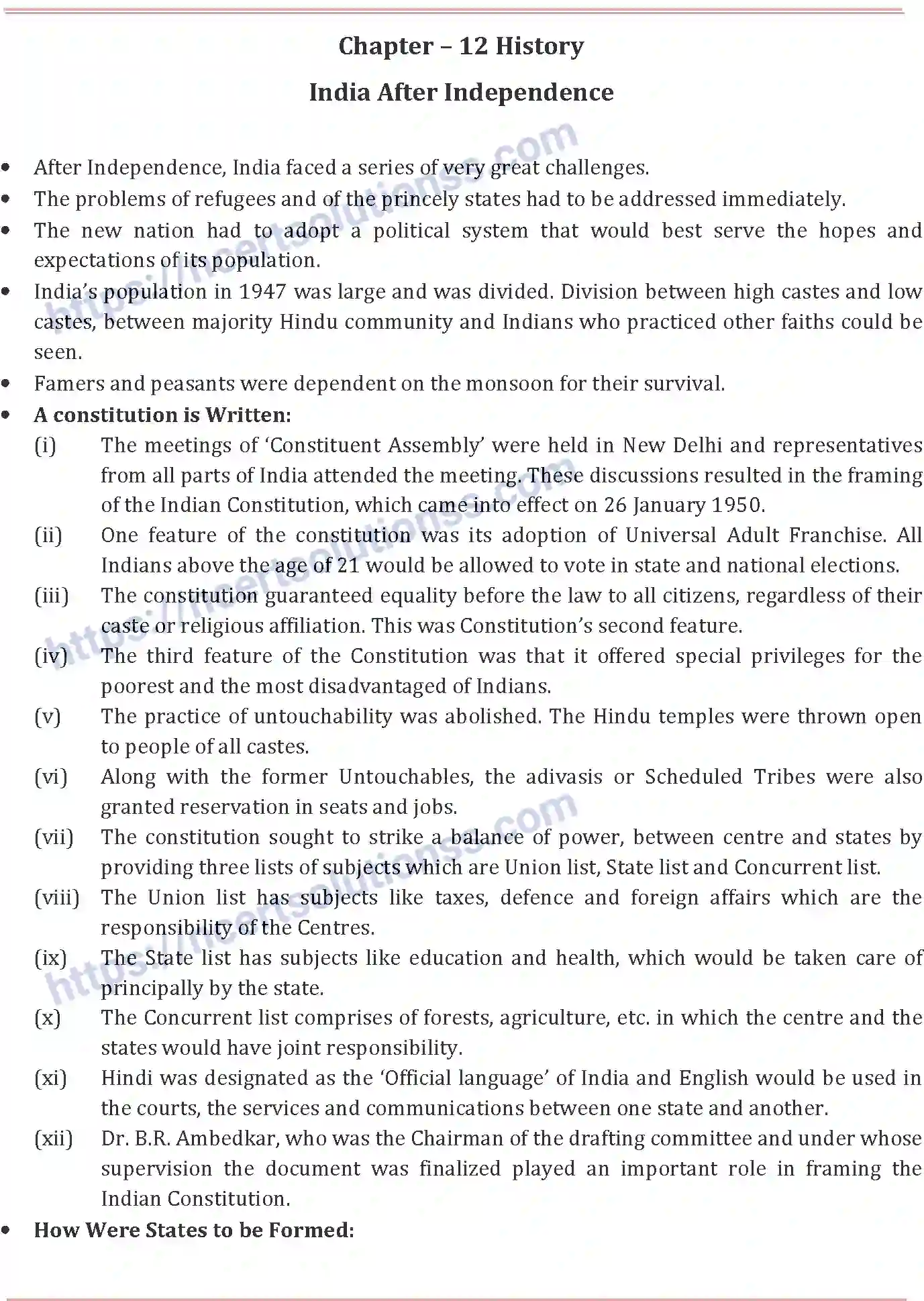 NCERT-Notes-Class-8-Social-Science-India-After-Independence-658-page-1