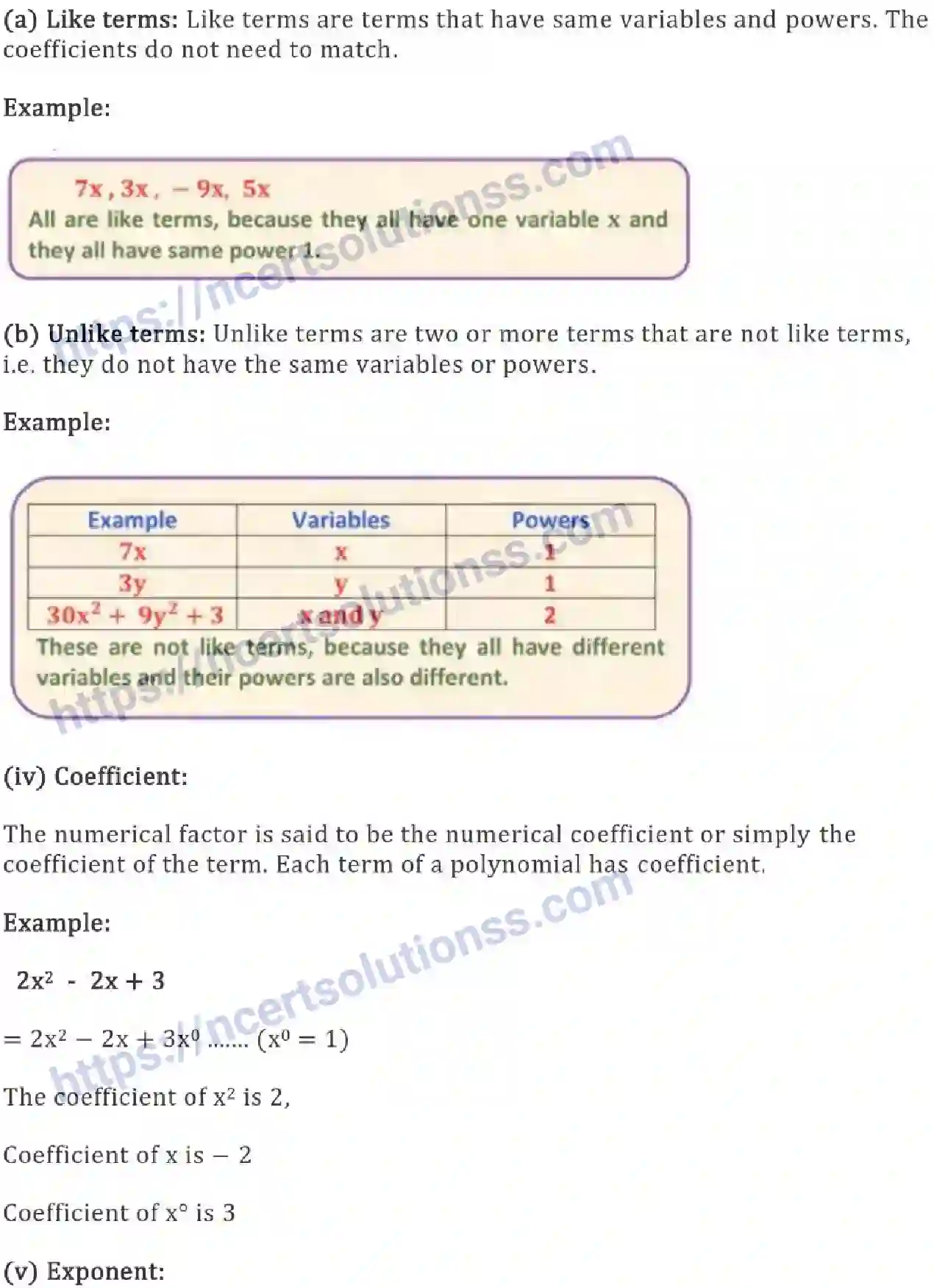 NCERT-Notes-Class-9-Maths-Polynomials-555-page-4