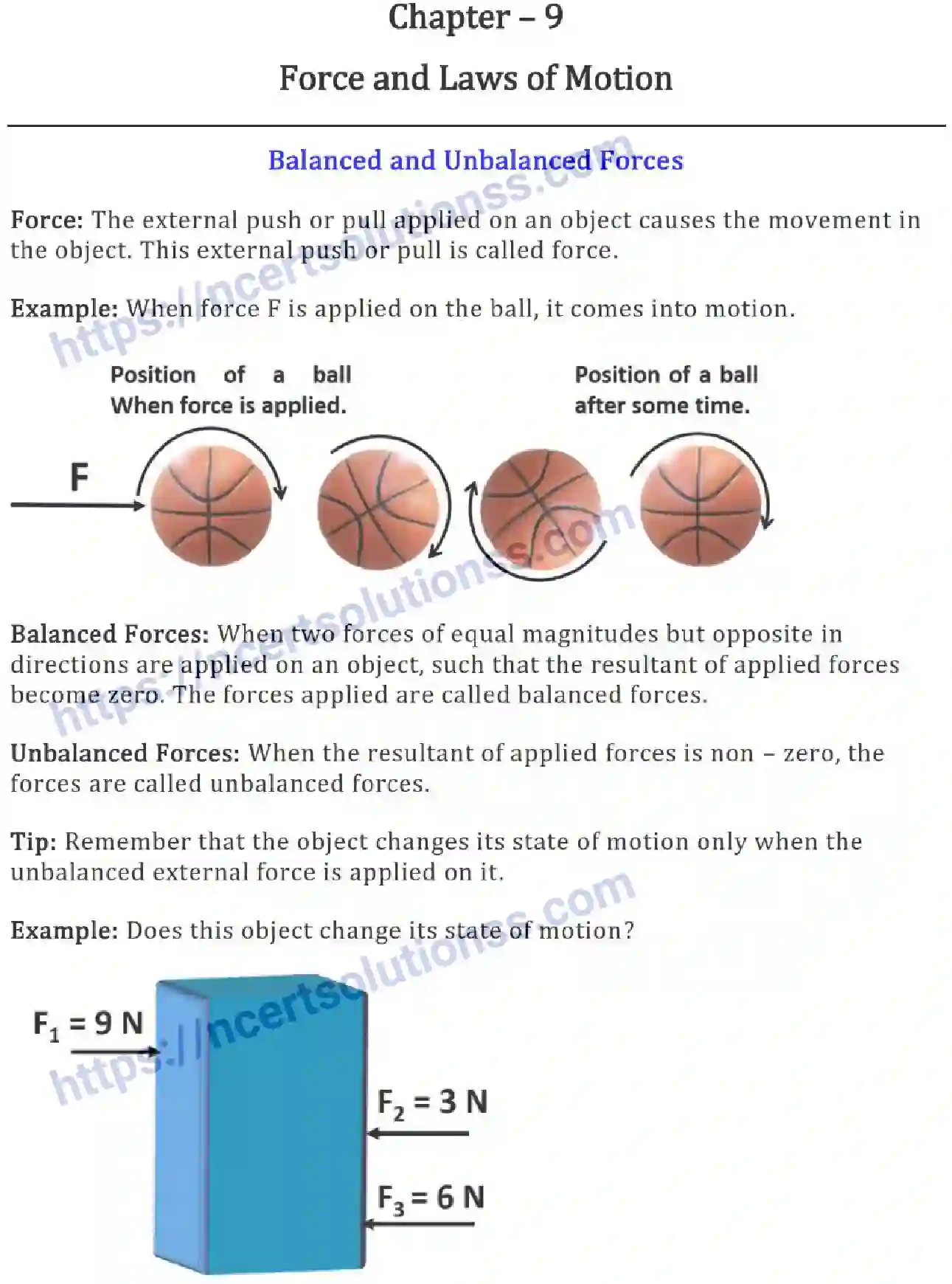 NCERT-Notes-Class-9-Science-Force-and--Laws-Of-Motion-577-page-1