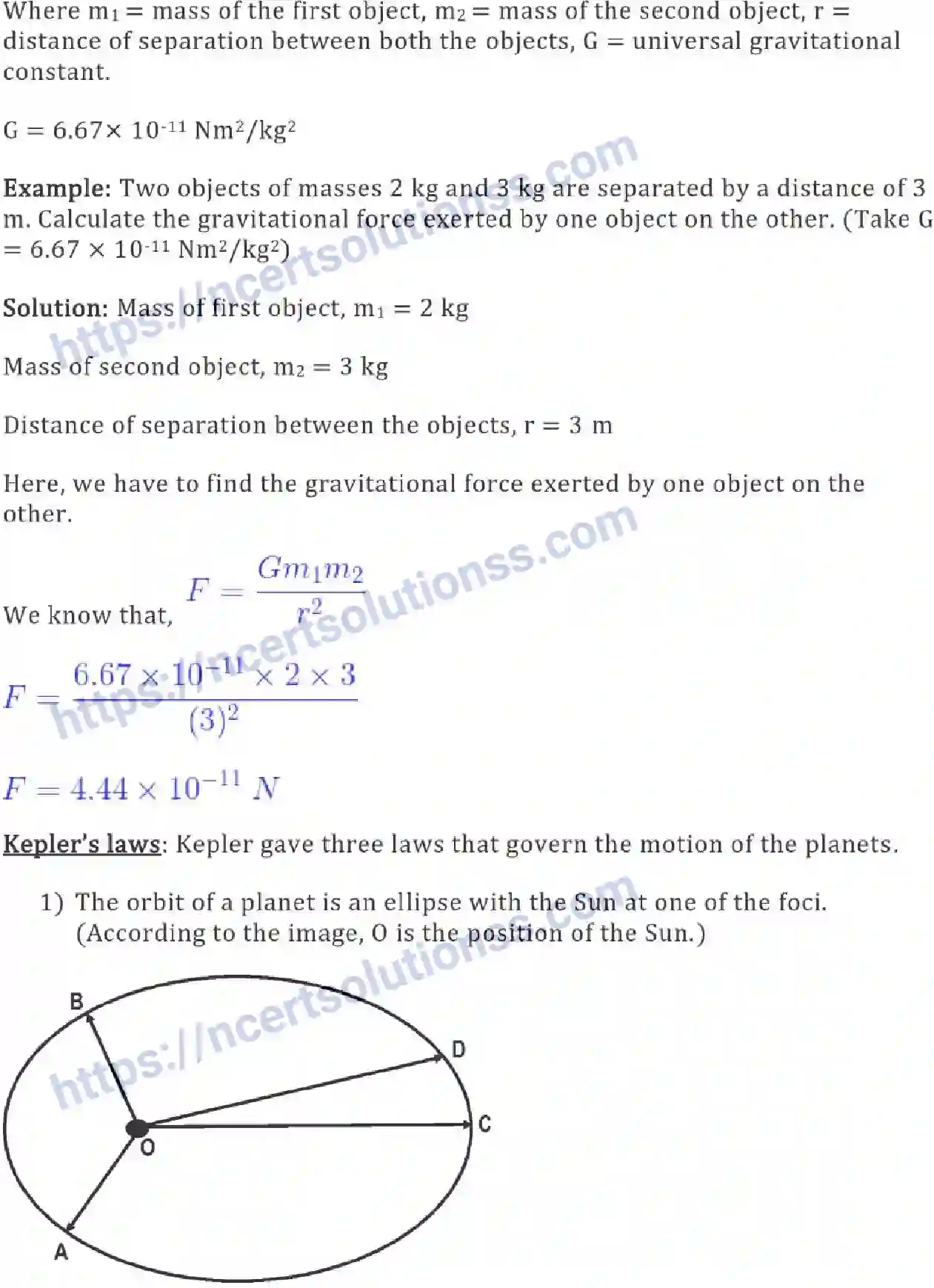 NCERT-Notes-Class-9-Science-Gravitation-578-page-2