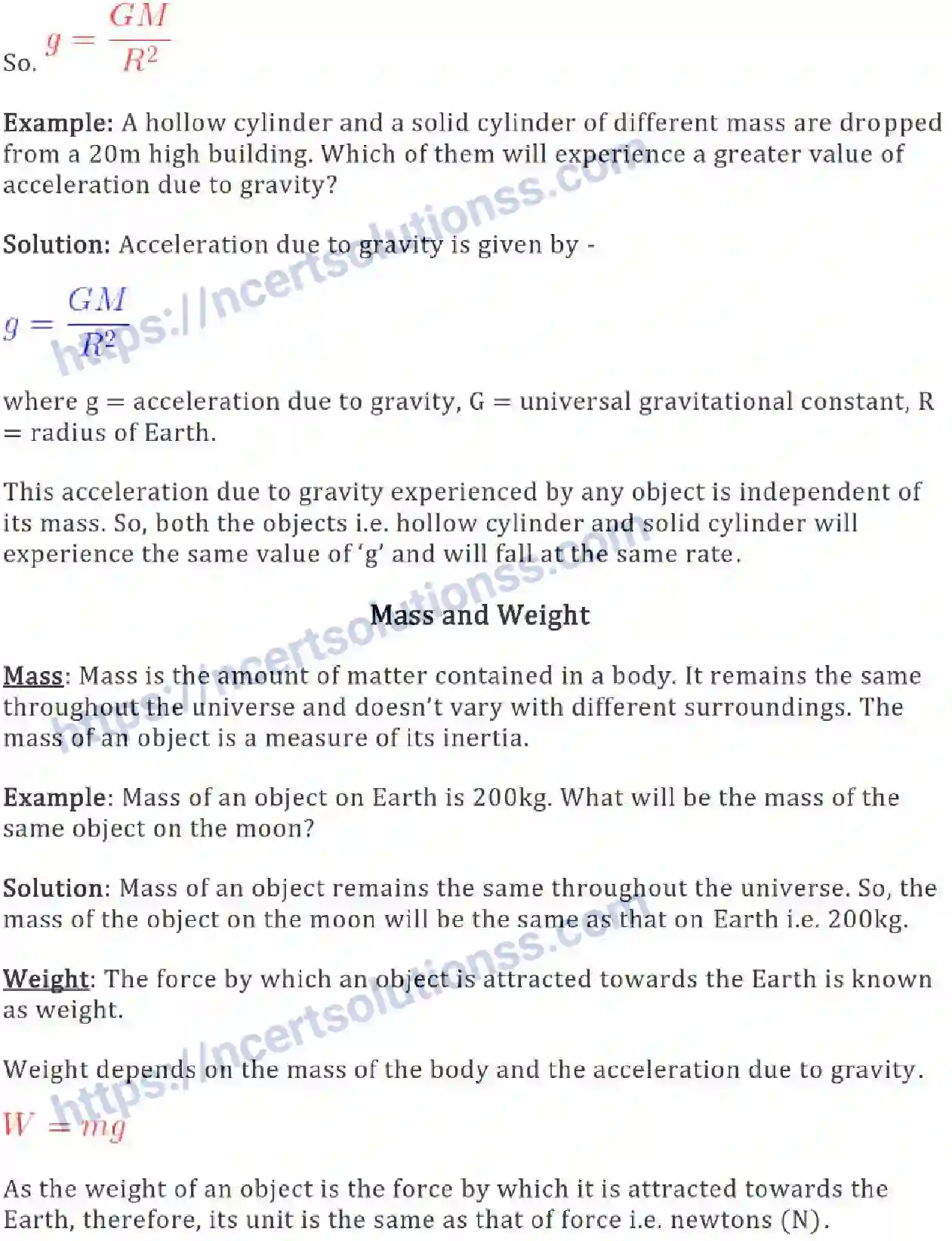 NCERT-Notes-Class-9-Science-Gravitation-578-page-4