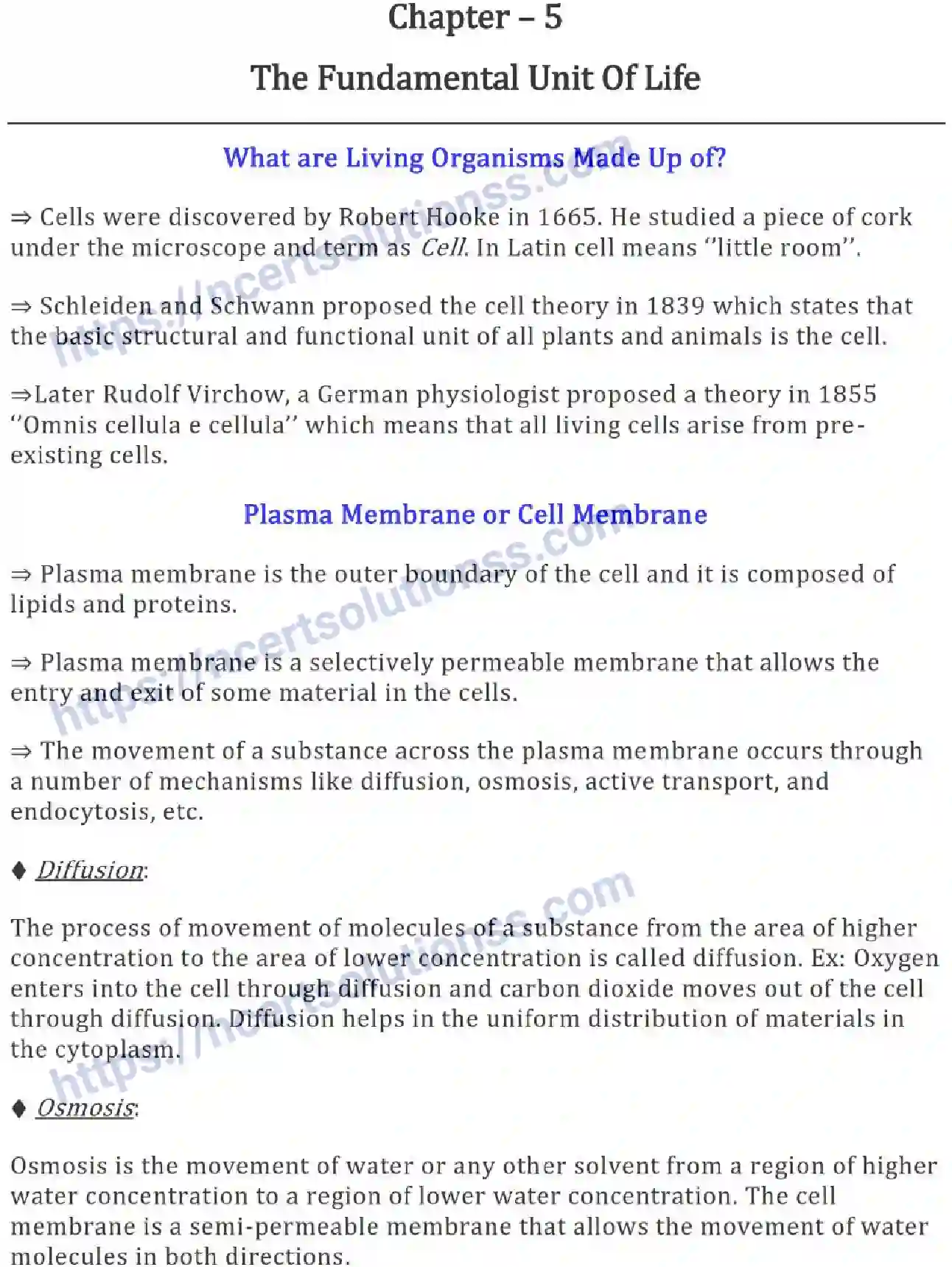 NCERT-Notes-Class-9-Science-The-Fundamental-Unit-of-Life-573-page-1