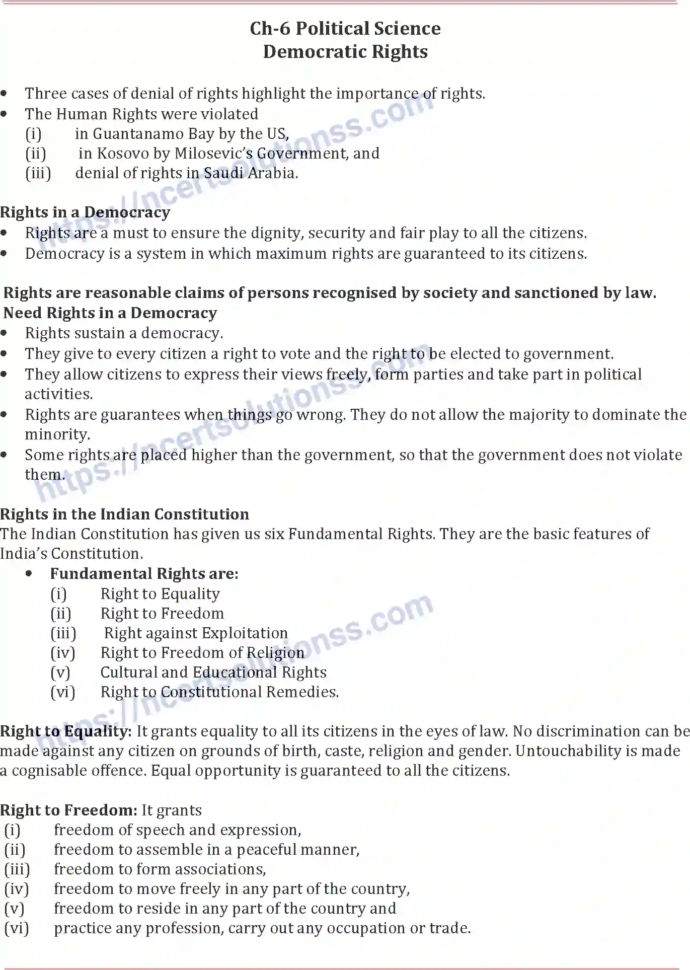 NCERT-Notes-Class-9-Social-Science-Democratic-Rights-606-page-1