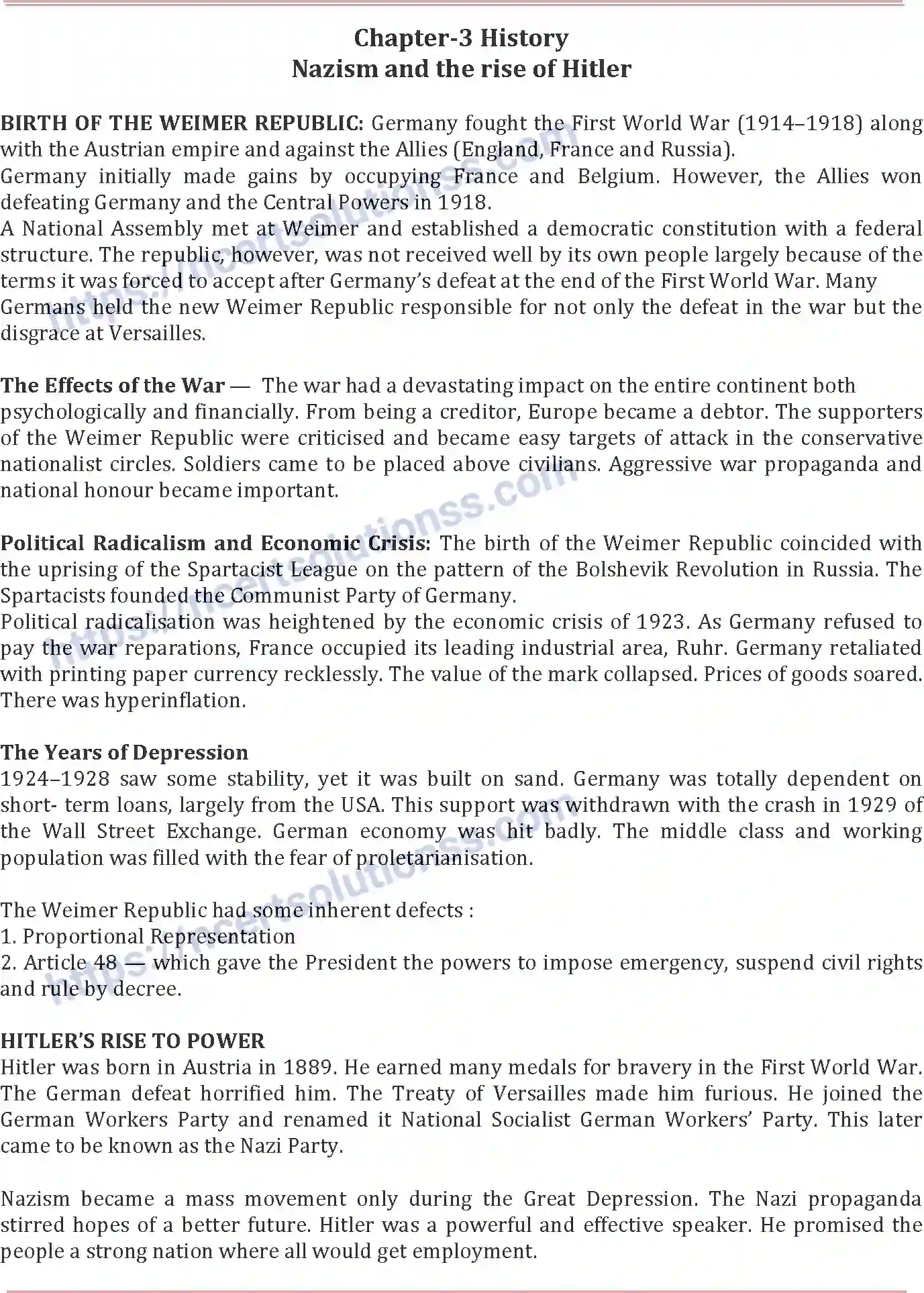 NCERT-Notes-Class-9-Social-Science-Nazism-and-the-Rise-of-Hitler-586-page-1