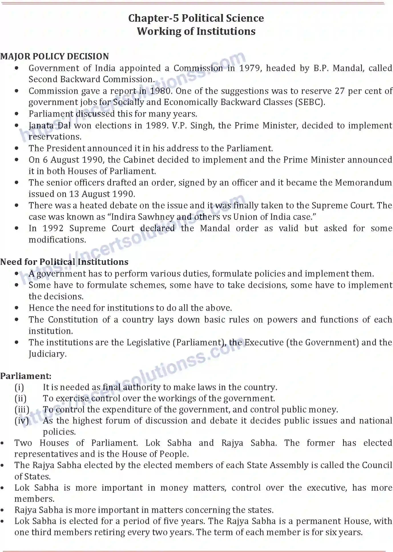 NCERT-Notes-Class-9-Social-Science-Working-of-Institutions-605-page-1