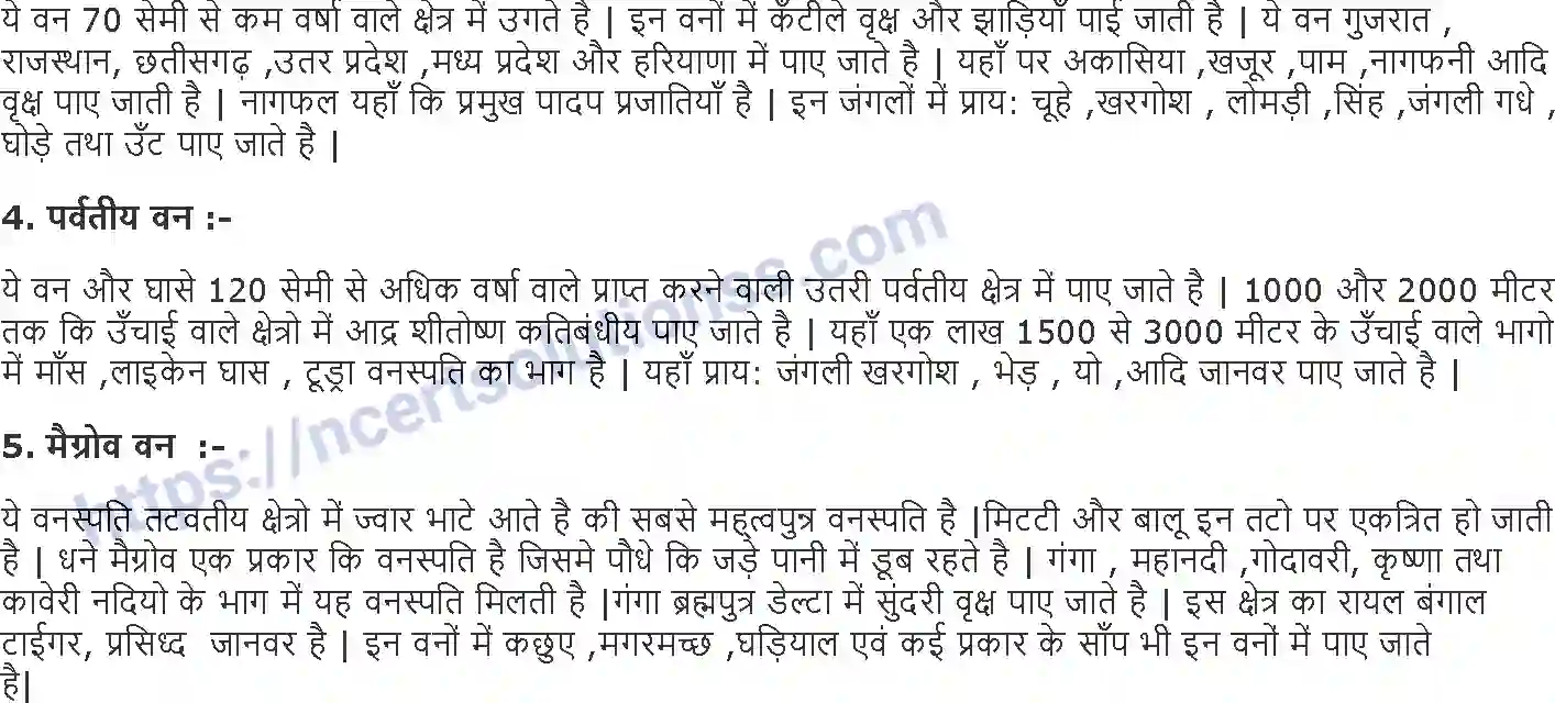 NCERT-Notes-Class-9-भूगोल-प्राकृतिक-वनस्पति-तथा-वन्य-प्राणी-1404-page-4