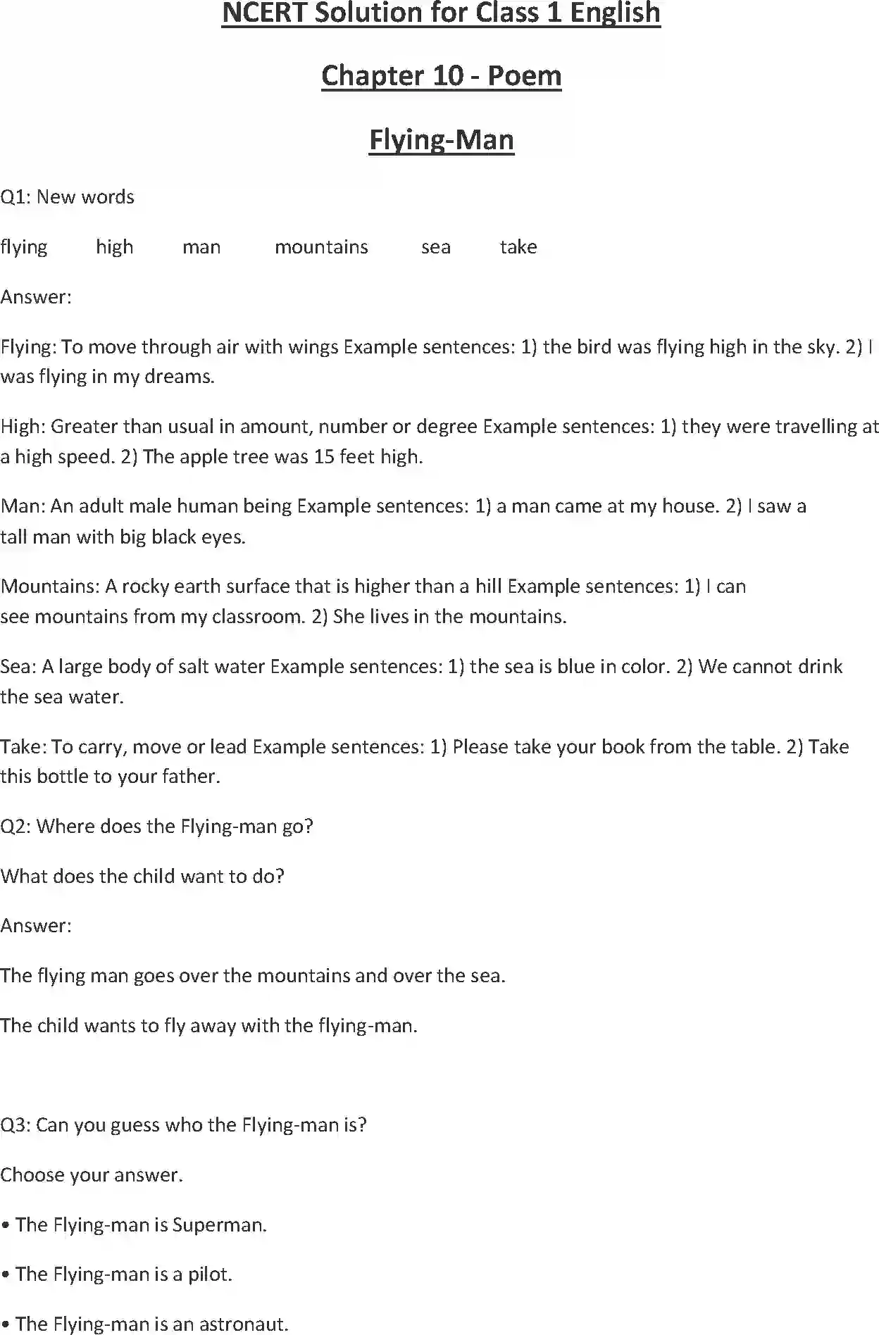 NCERT-Solution-Class-1-English-Chapter-10-Flying-Man-4321-page-1