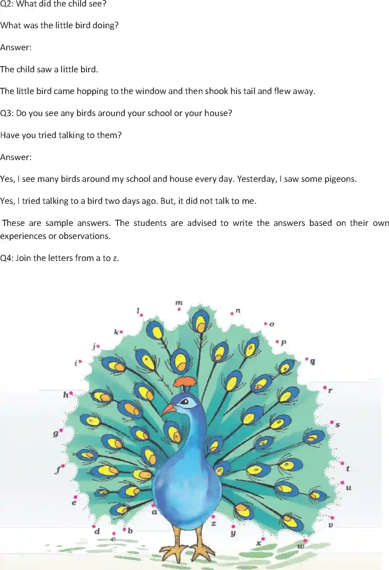 NCERT-Solution-Class-1-English-Chapter-4-Once-I-Saw-a-Little-Bird-2143-page-2